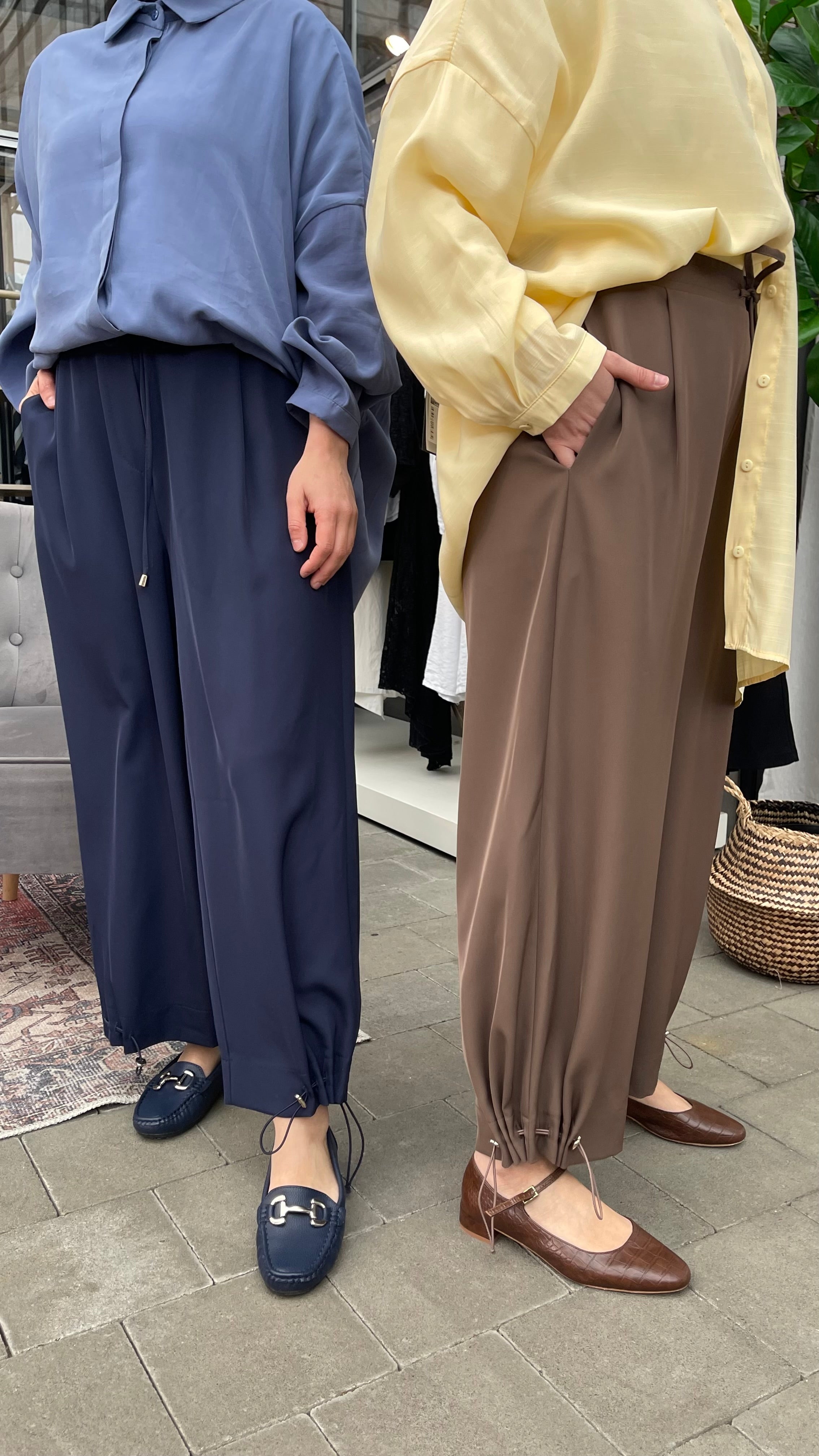 Sentez Hose mit Gummizug