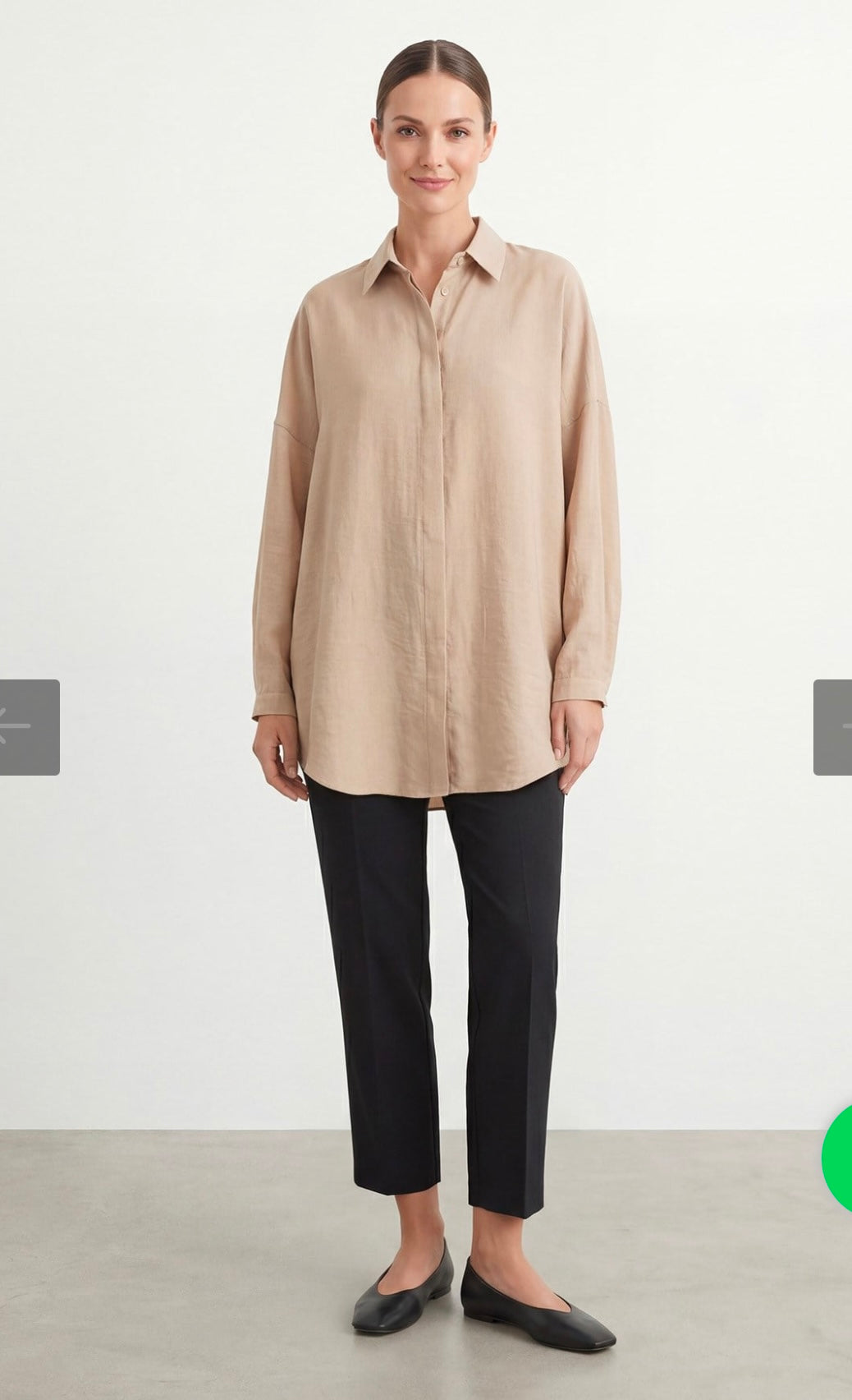 Elegante Oversize Bluse