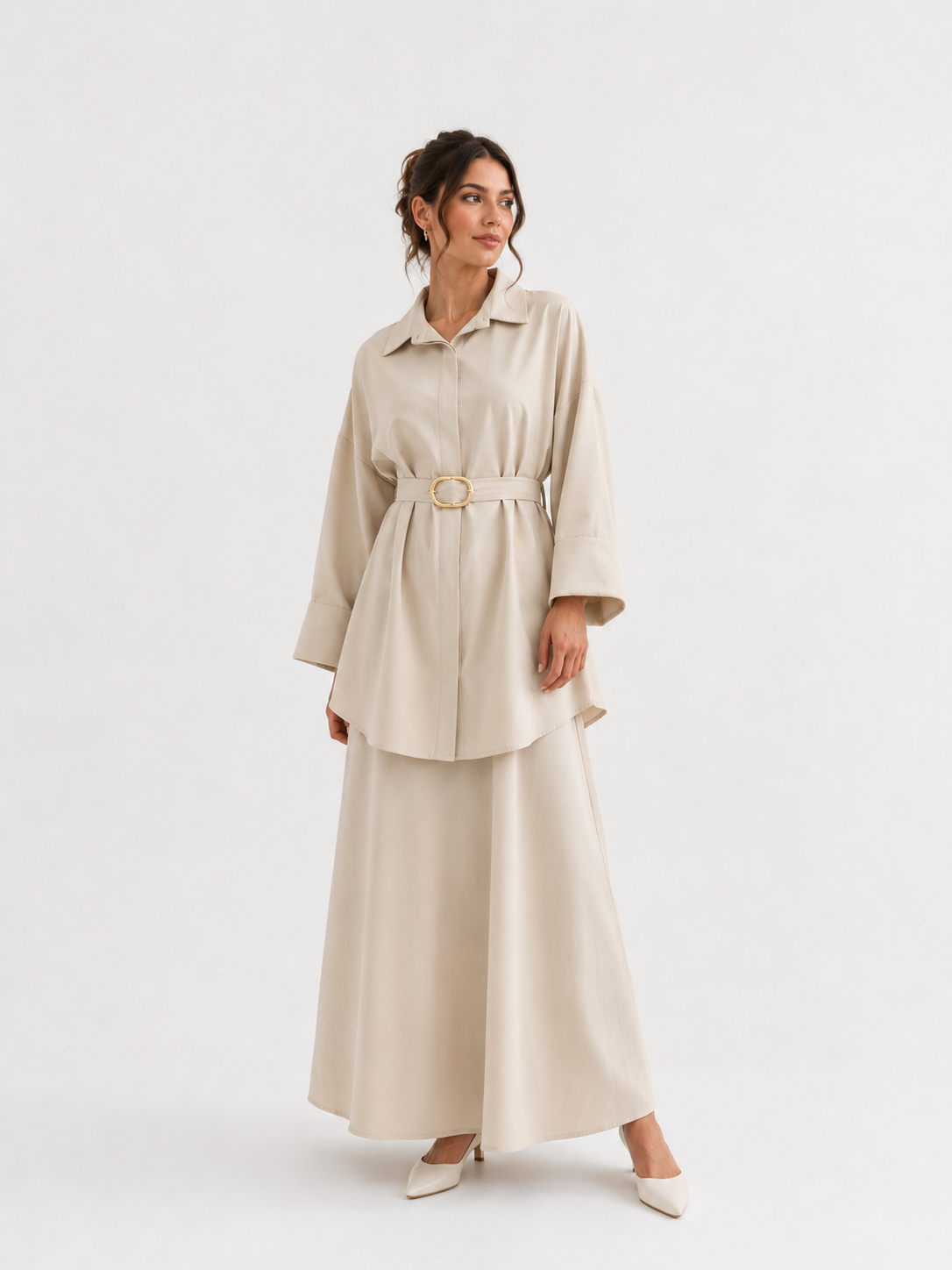 Eleganter Zweiteiler aus Cotton