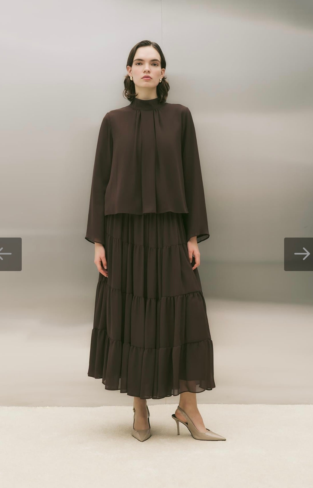 Lilyum Zweiteiler aus Chiffon