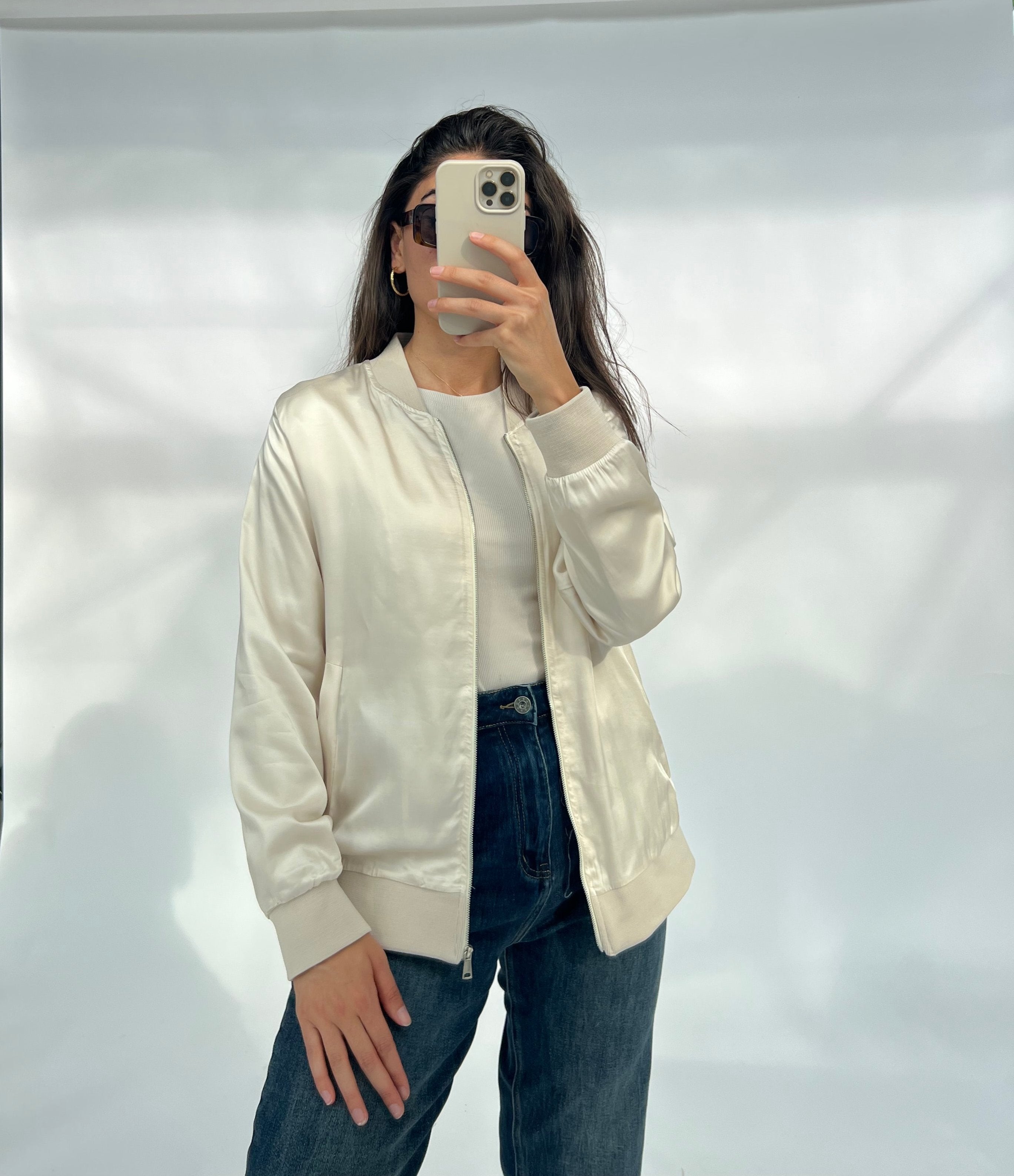 College Jacke Satin