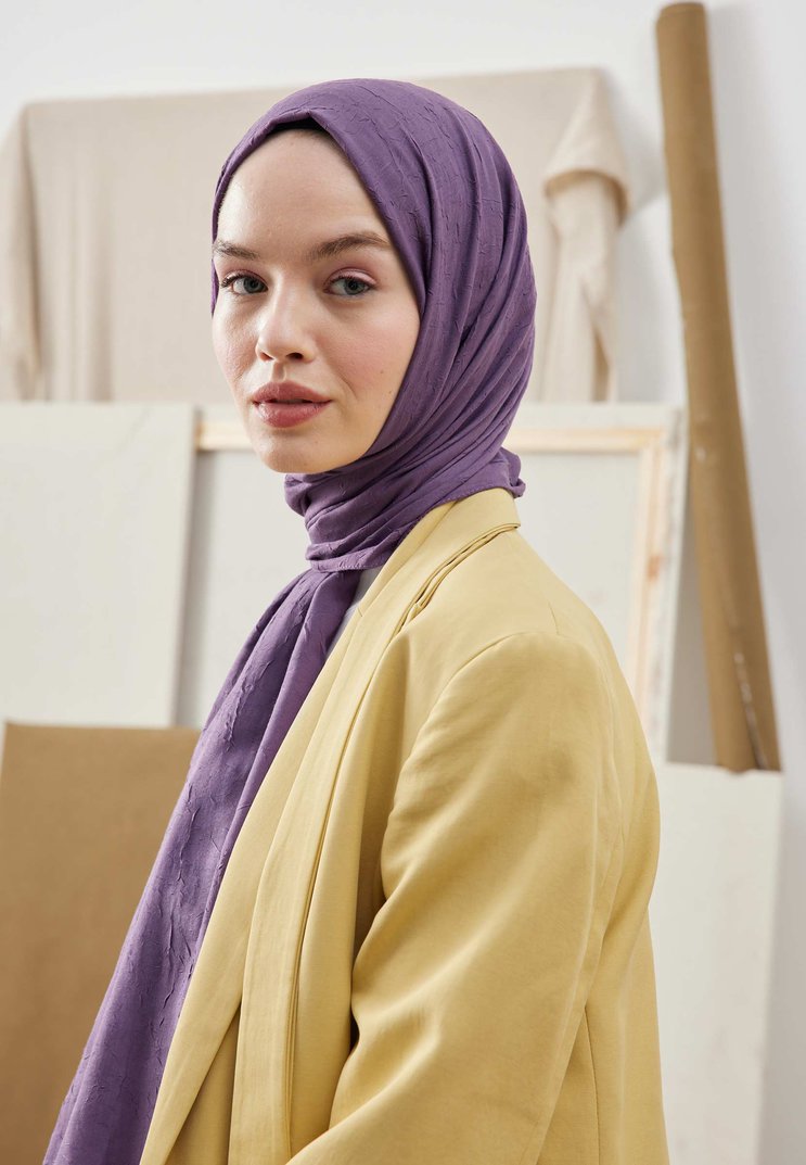 Fresh Scarfs "Bambus" in Ametist