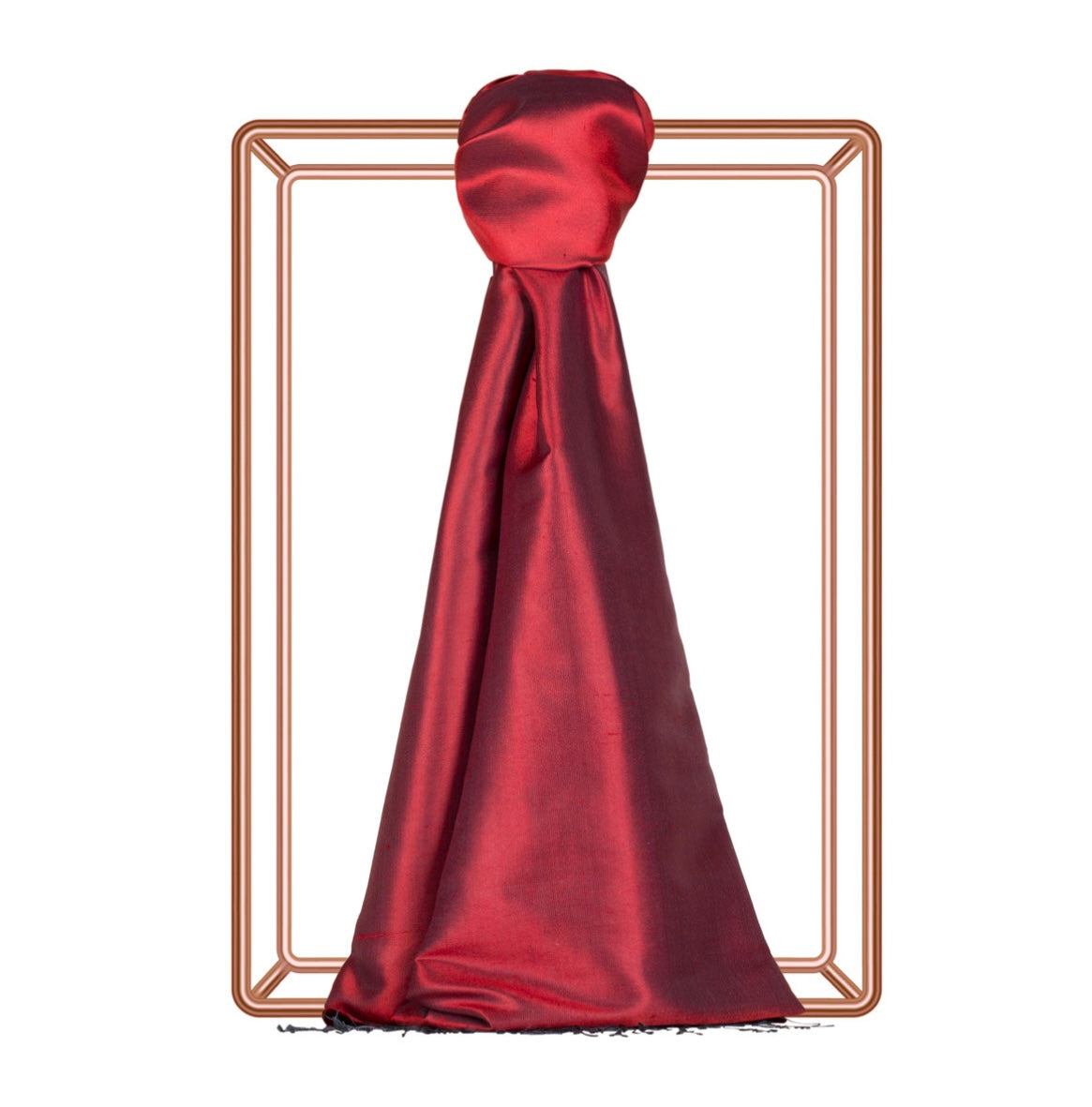 Ipekevi Seidenschal Burgundy