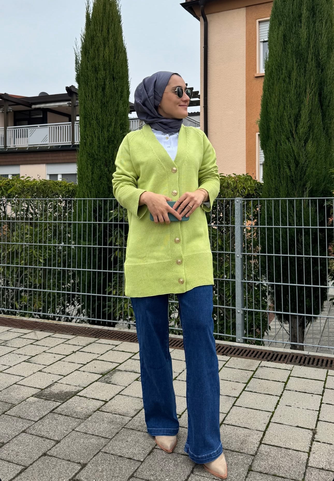 Over Strickjacke Terzi
