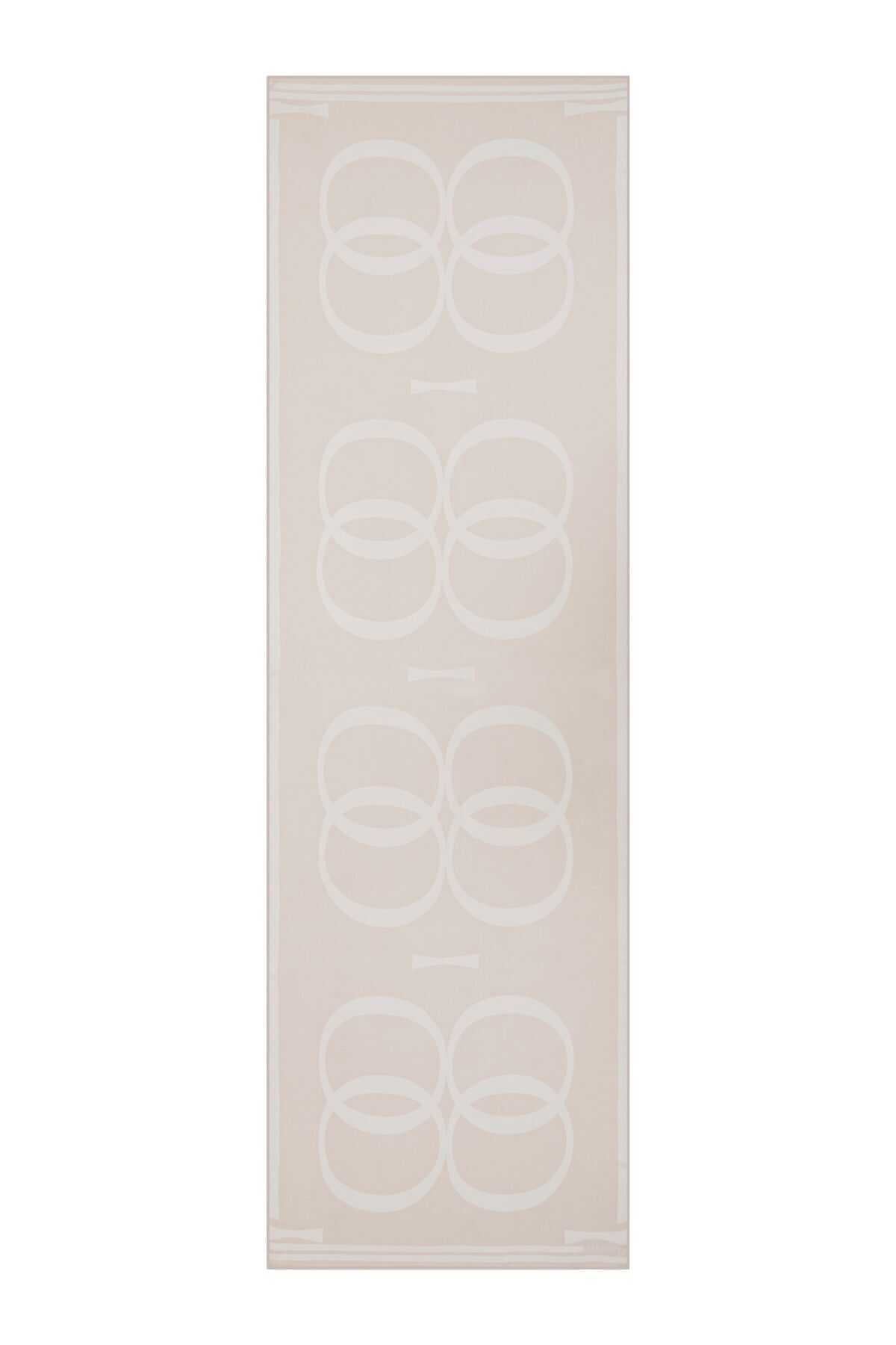 IMANNOR HIJAB DOUBLE O LOGO in Beige