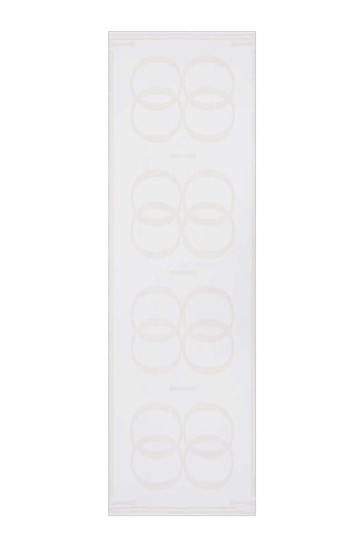 IMANNOOR Hijab Double o Logo in Cream