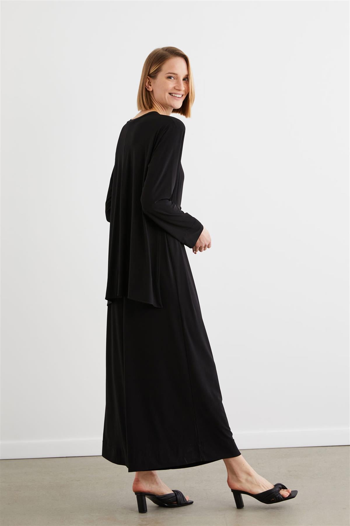 Basic Jumpsuit in Schwarz