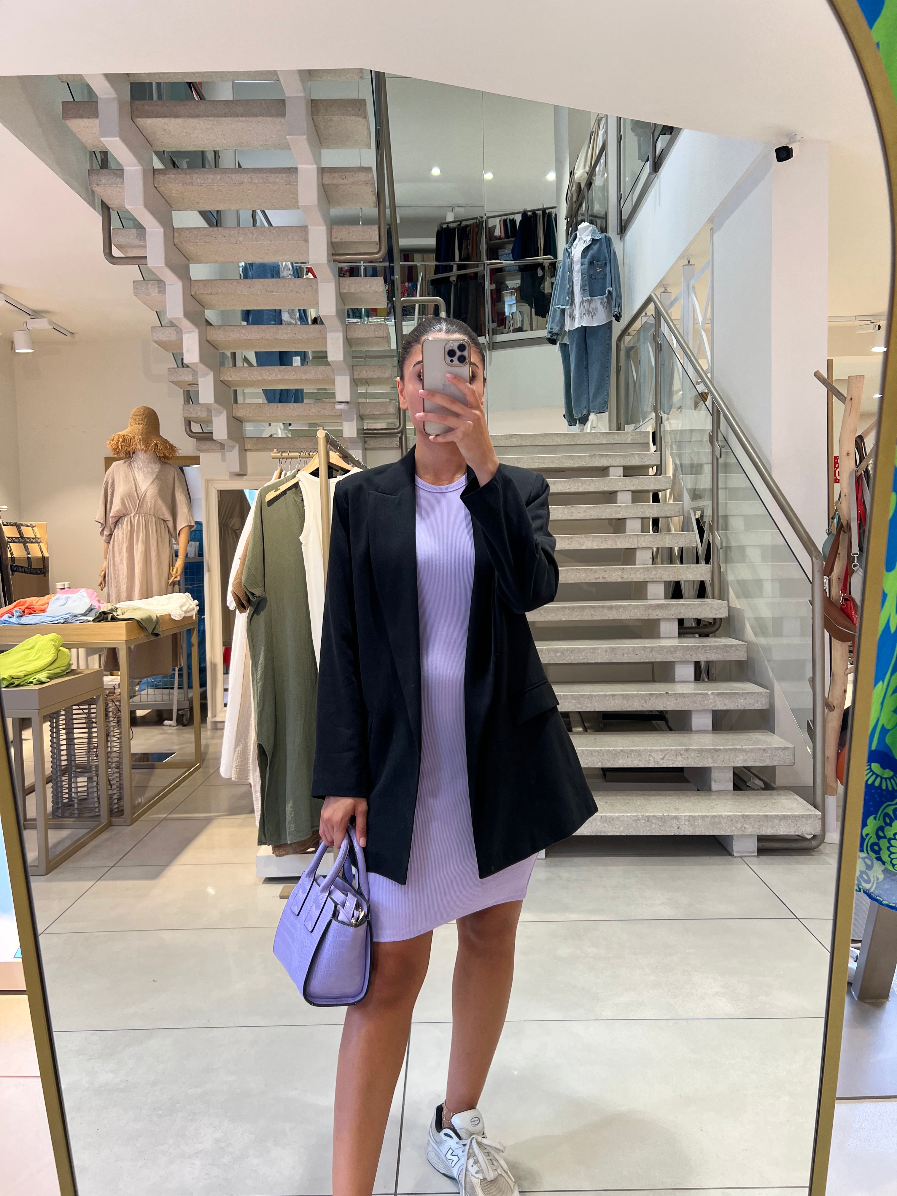 Figurbetontes Rippkleid