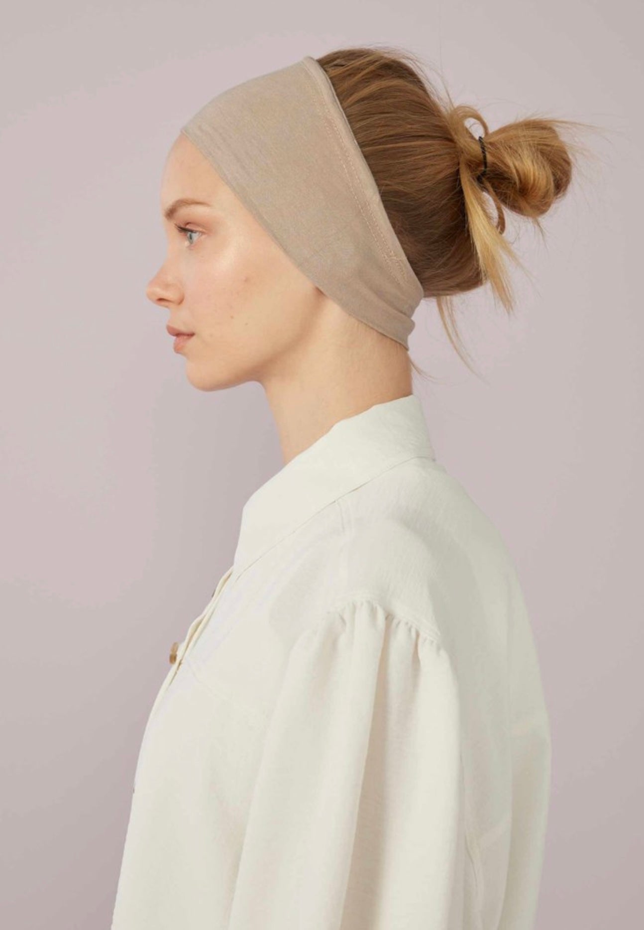 Silicone banda in Nerz by Fresh Scarfs