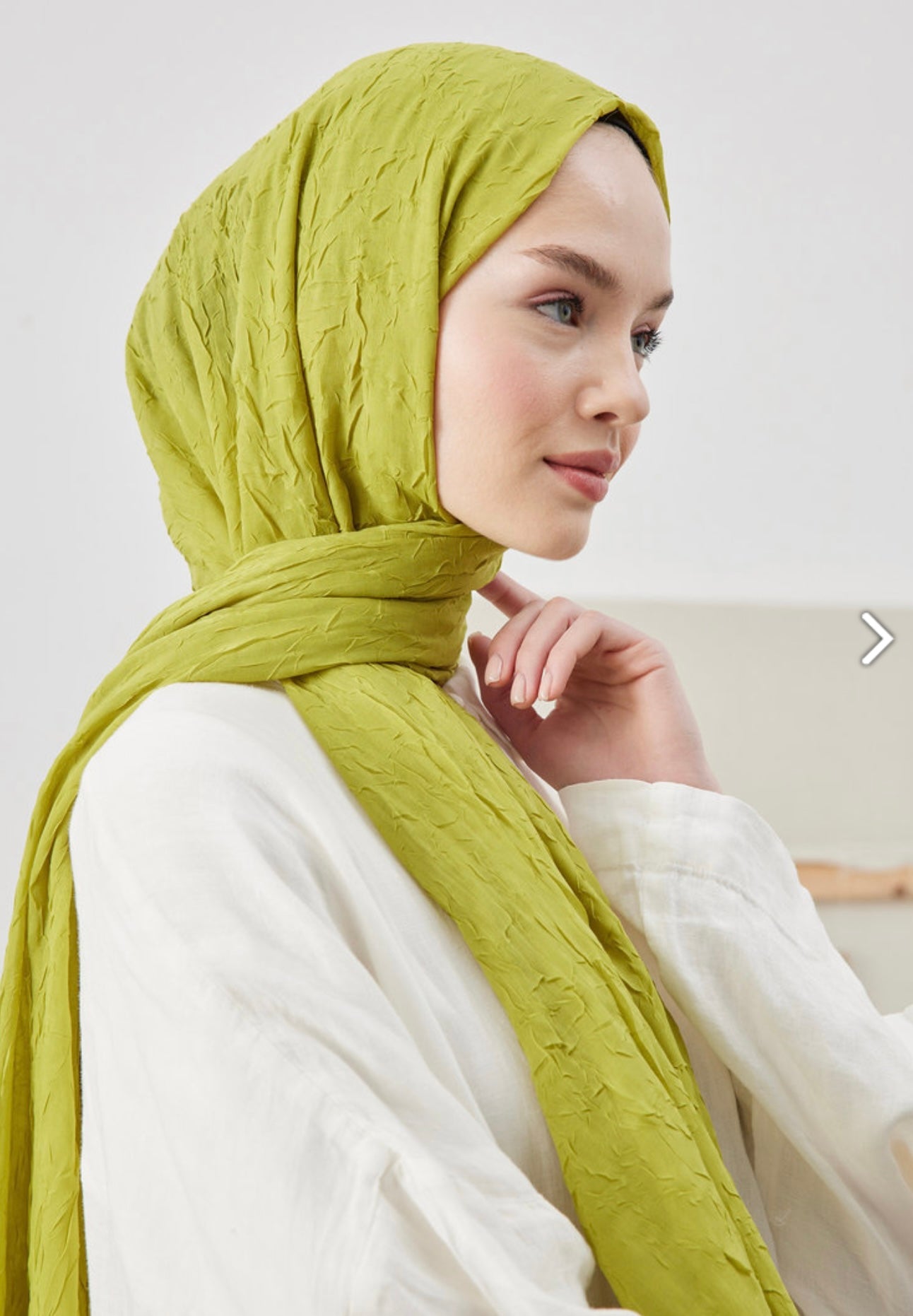 Fresh Scarfs "Bambus" in Pistazie