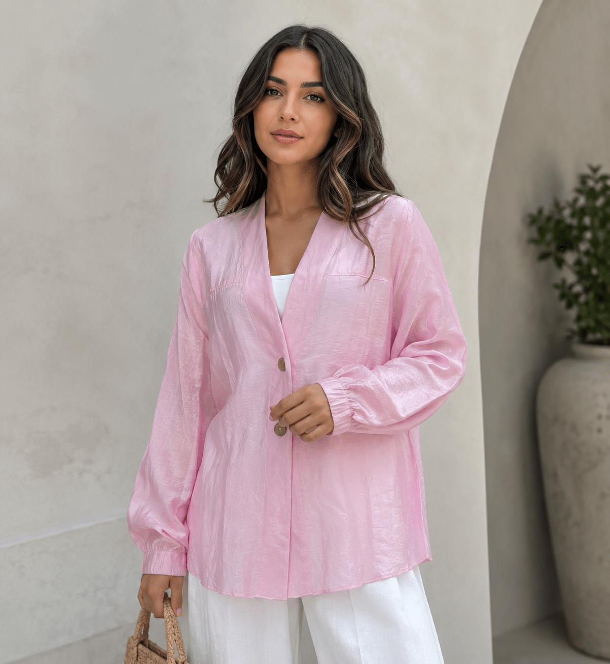 Jacke aus Tencel Almarwah - Image Stores
