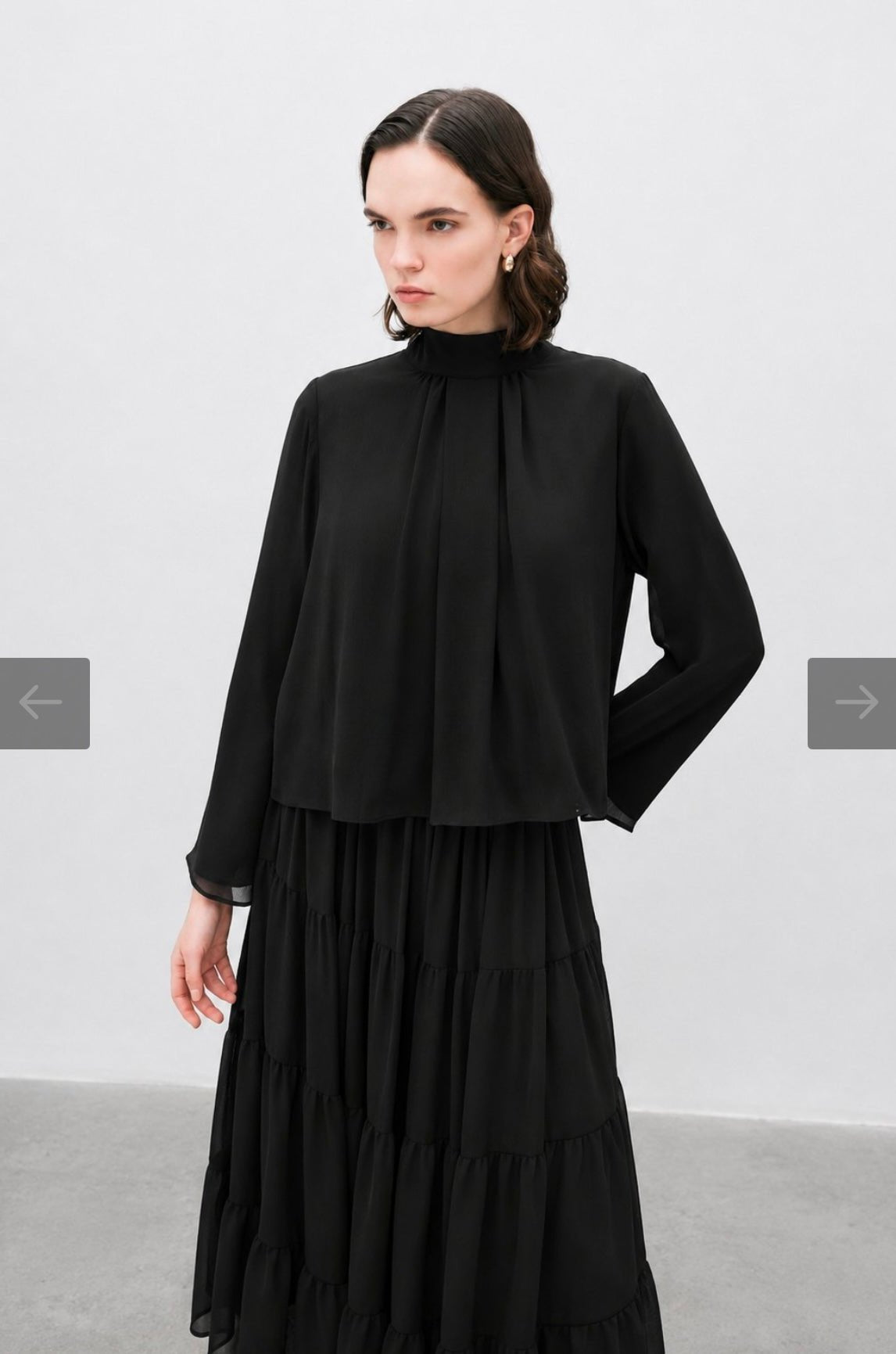 Lilyum Zweiteiler aus Chiffon - Image Stores