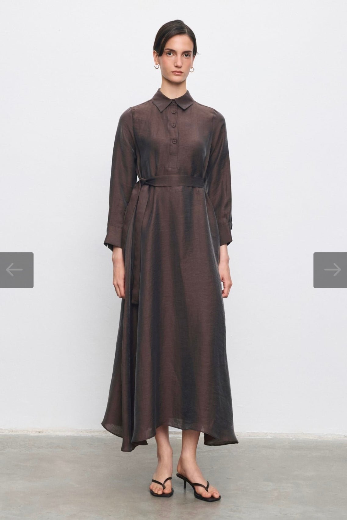 Maya Lyocell Leinenkleid - Image Stores