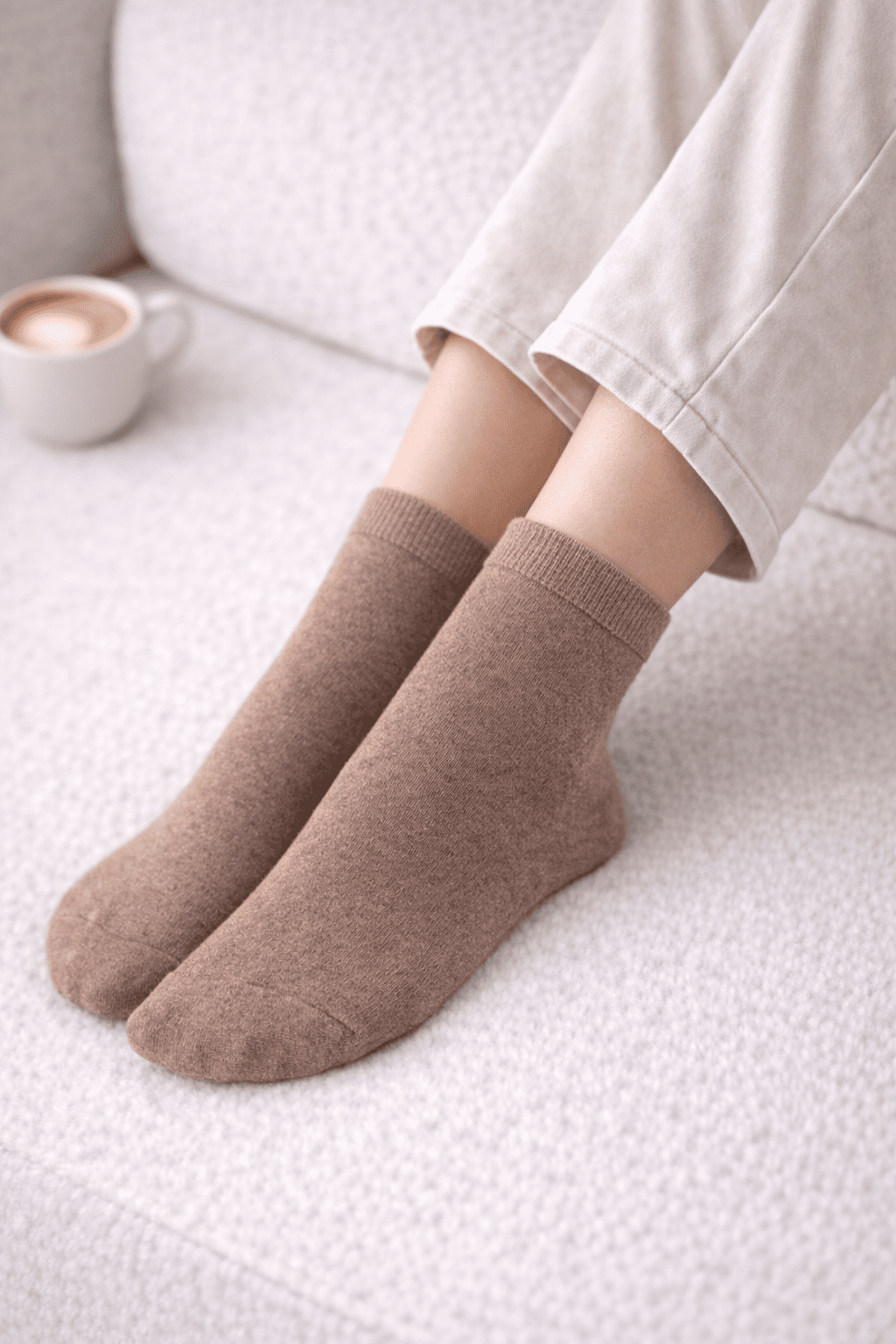 Wollsocken Einfarbig - Image Stores