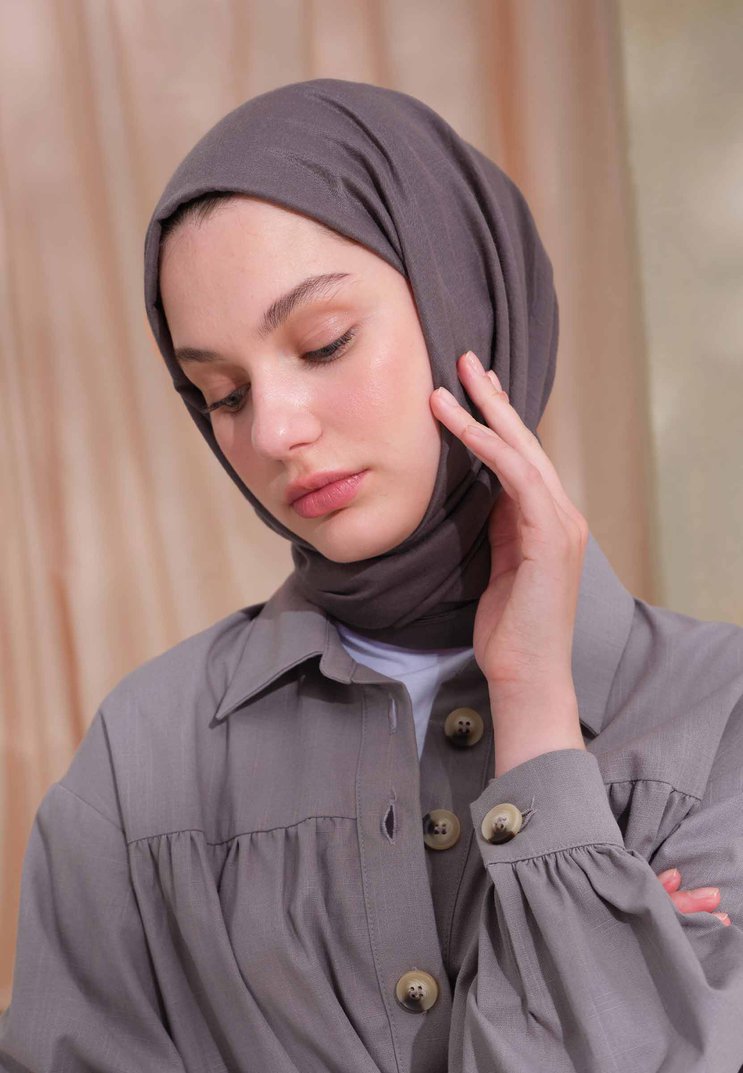 Fresh Scarfs Crash scarf in anthracite