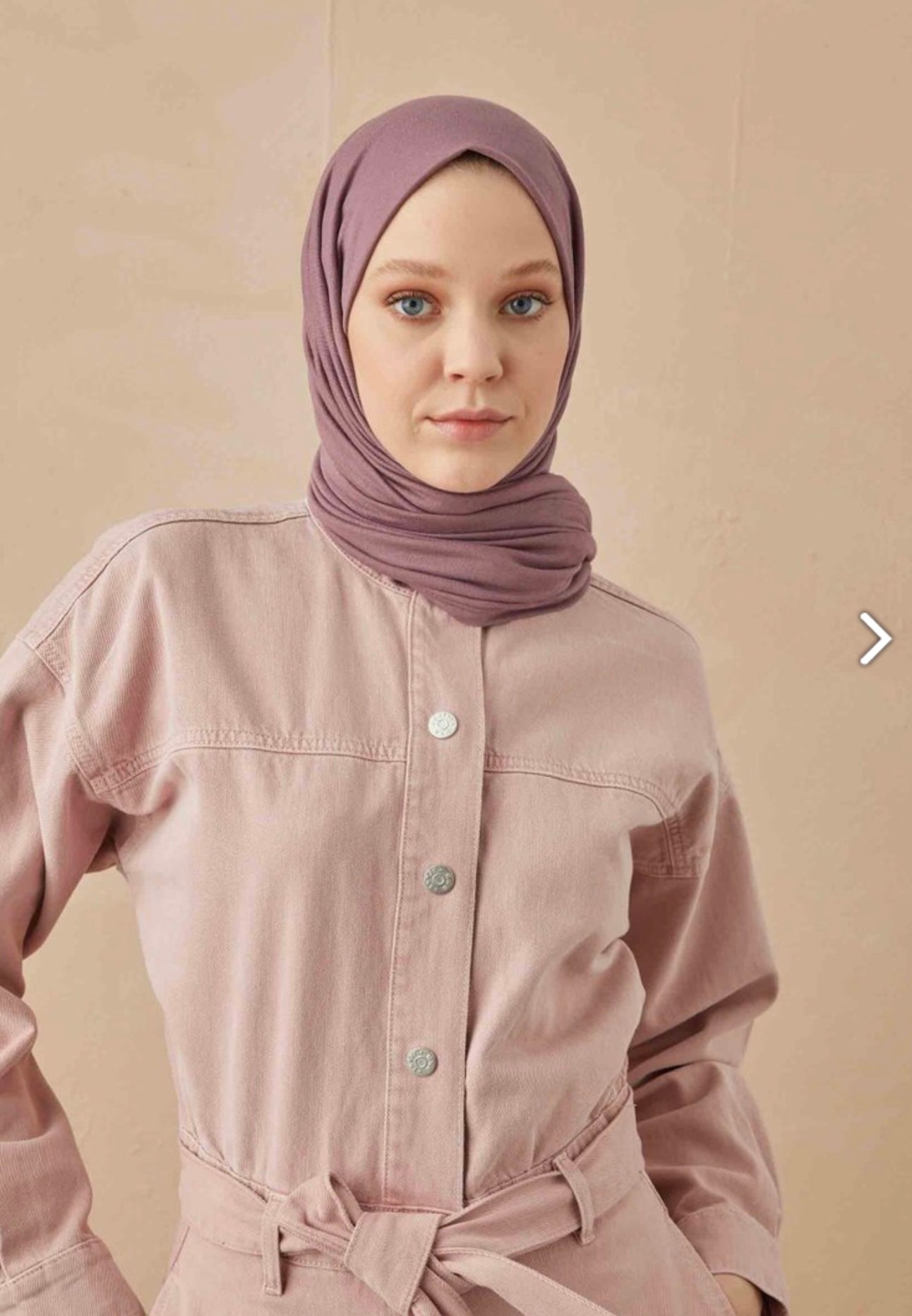 Jersey scarf dusty rose