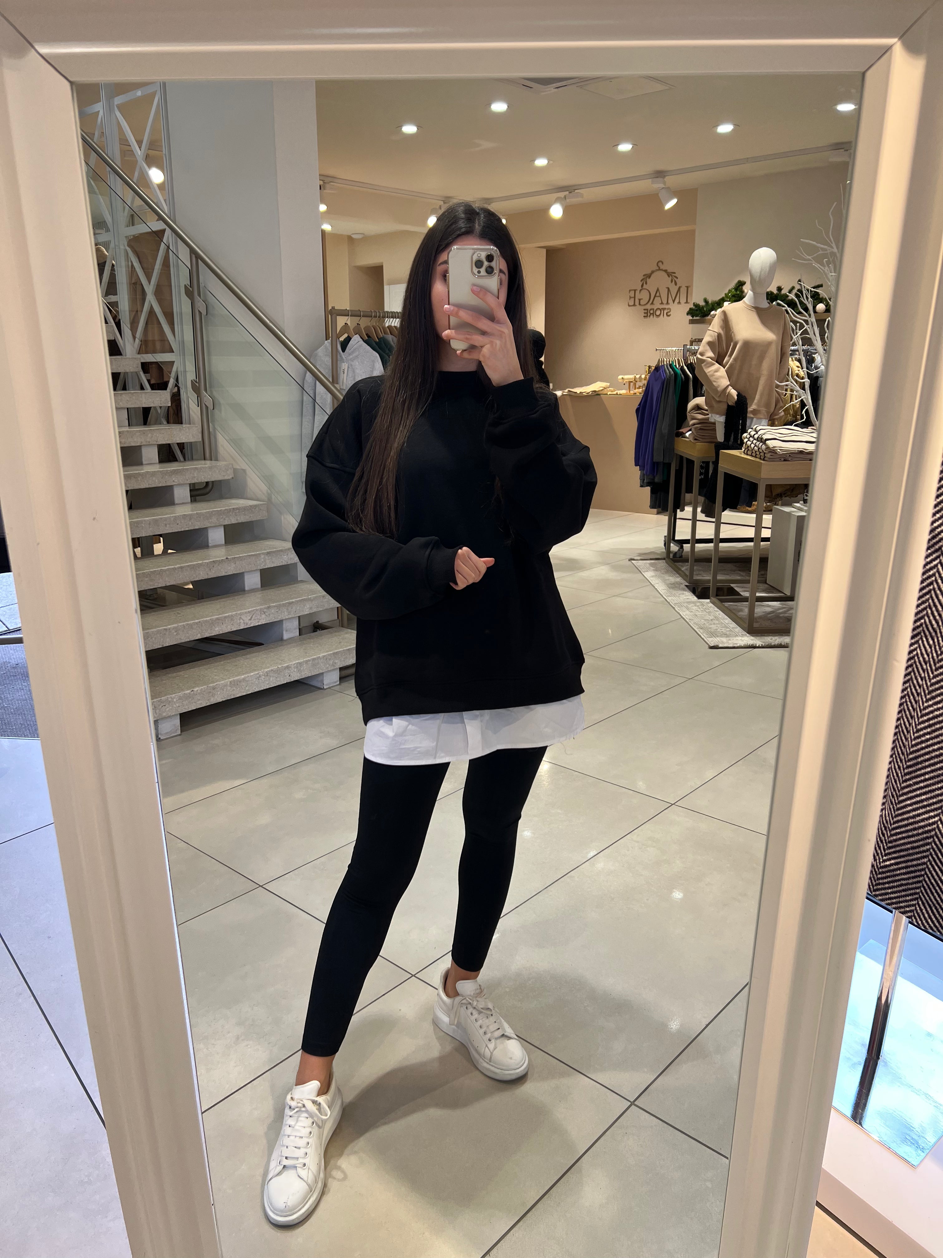 Unter puller in blousa look