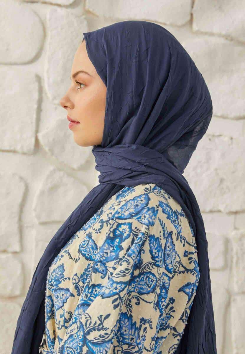 Fresh Scarfs "Bambus" in Navy