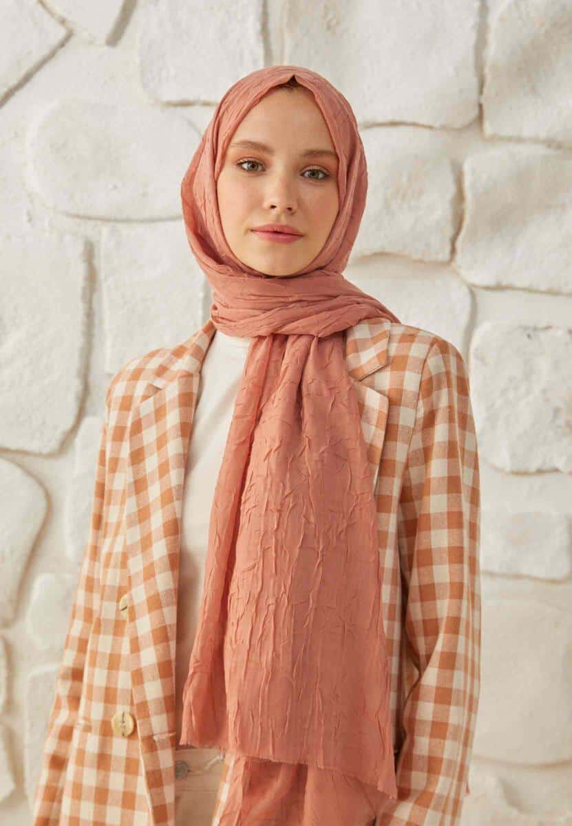 Fresh Scarfs "Bambus" in Pfirsich