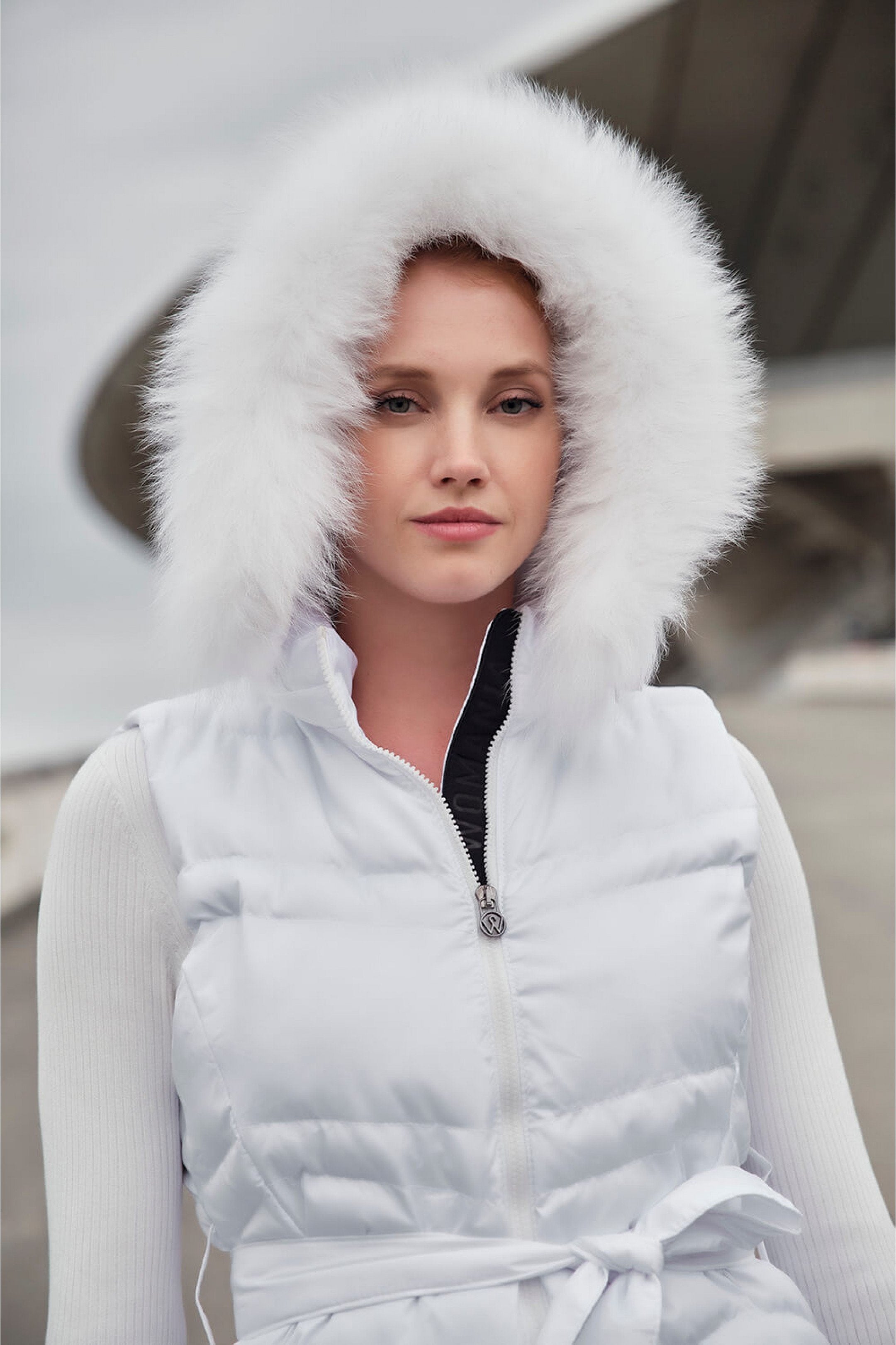 Napoli Weste in Weiß