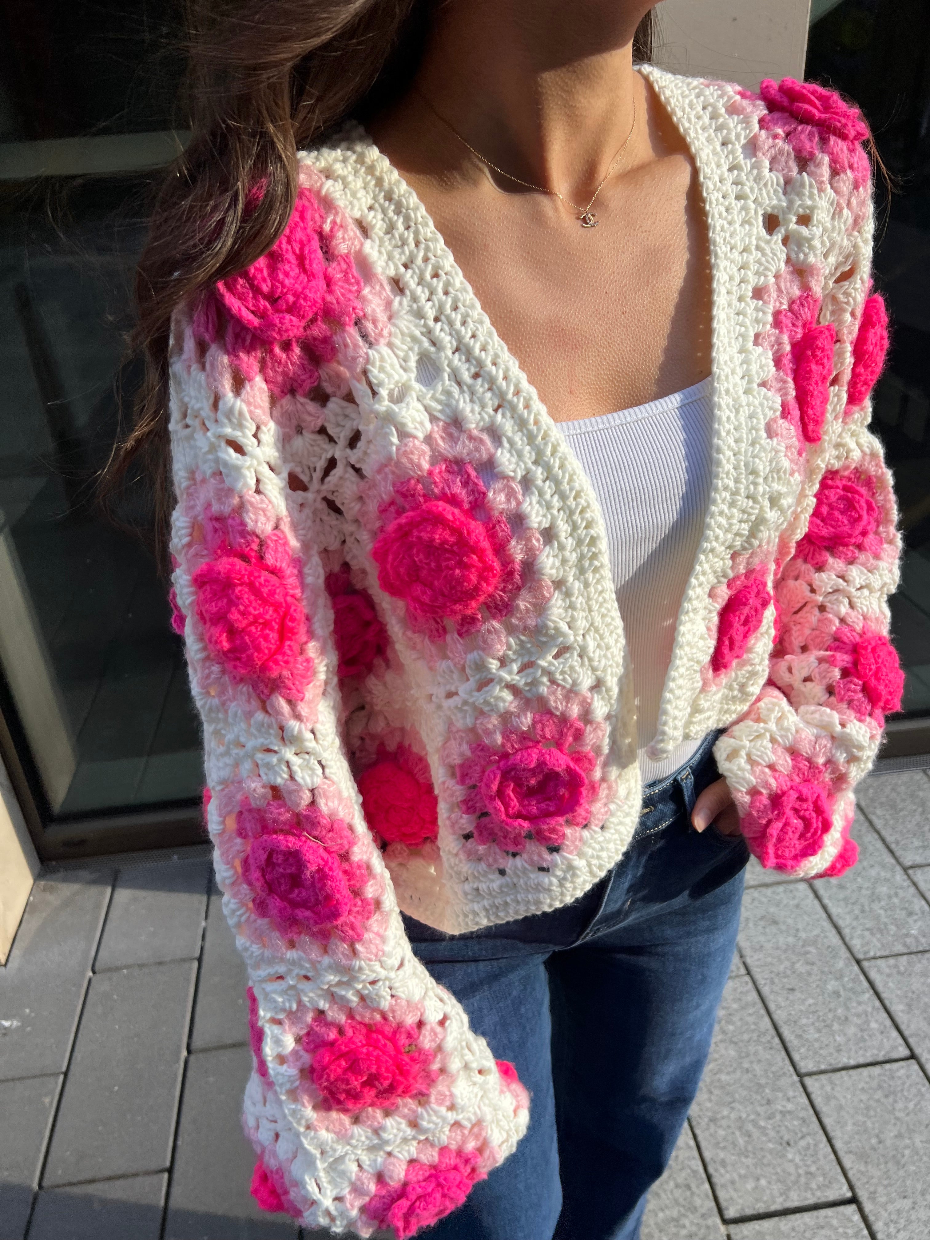 Cardigan Hand Knitted