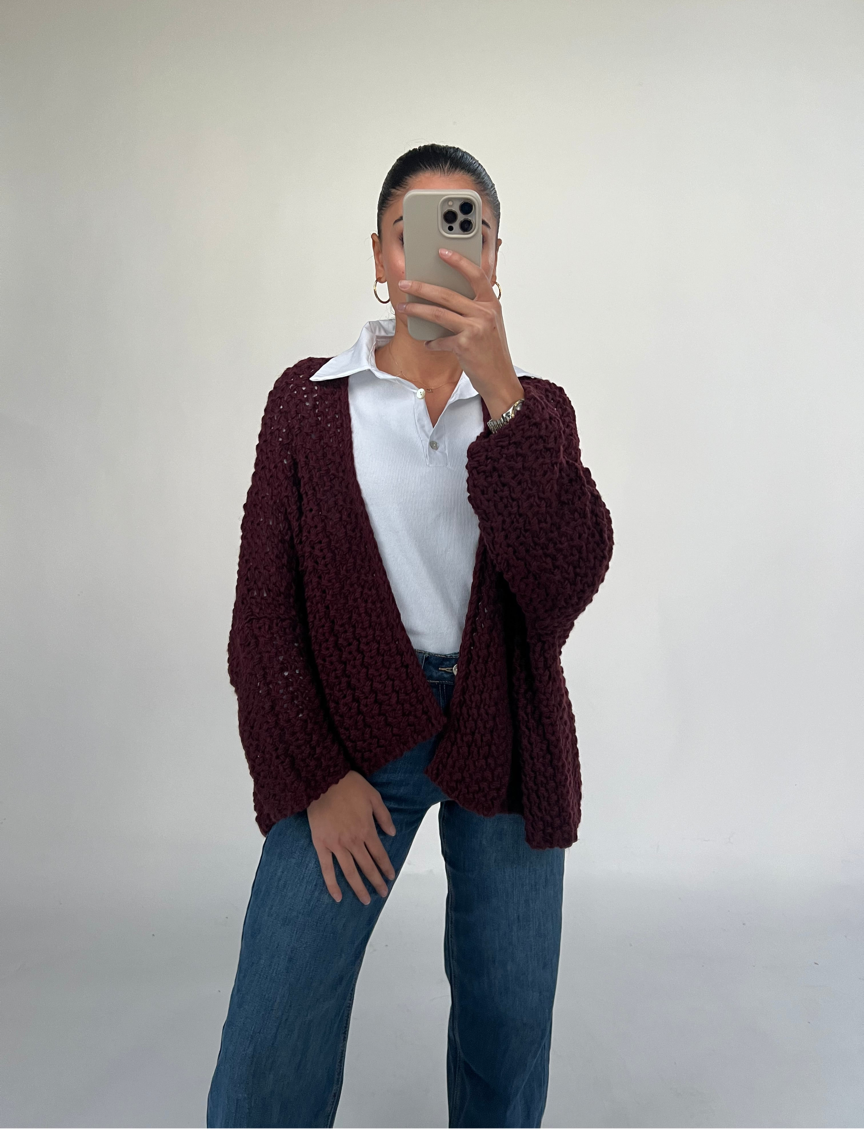 Cozy Cardigan kurz