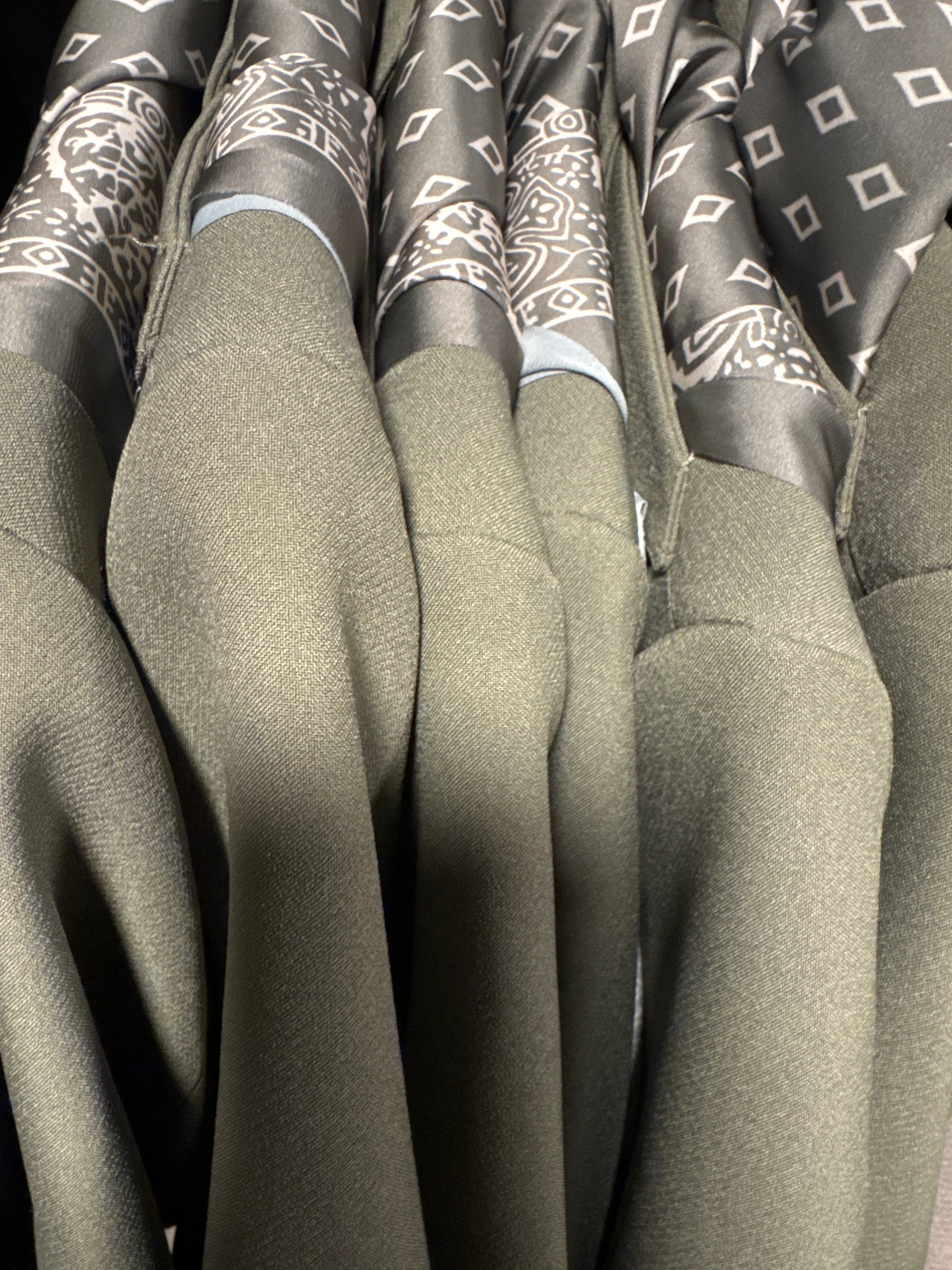 Blazer mit Tuchdetail