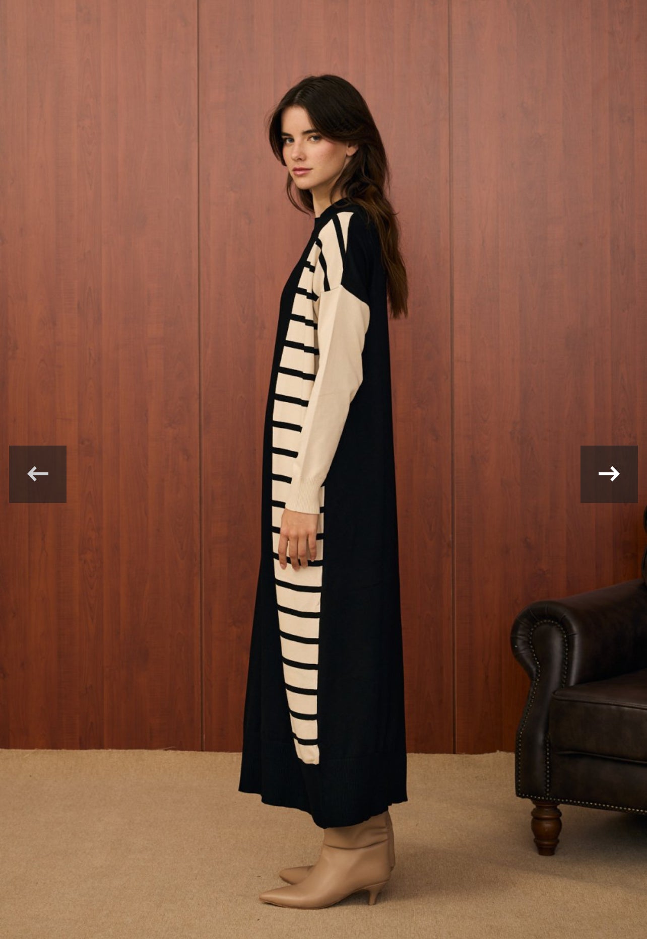 Strickkleid Stripe