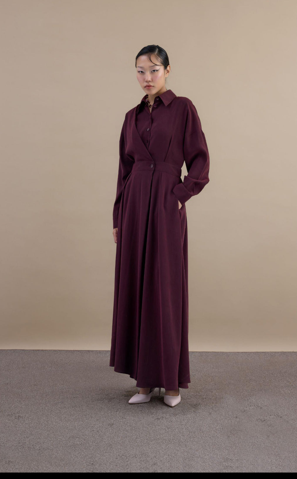 Al-Marwah Bordo Kleid