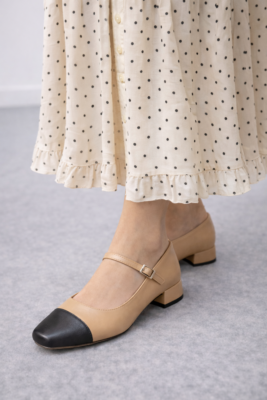 Mary-Janes mit Lackdetail