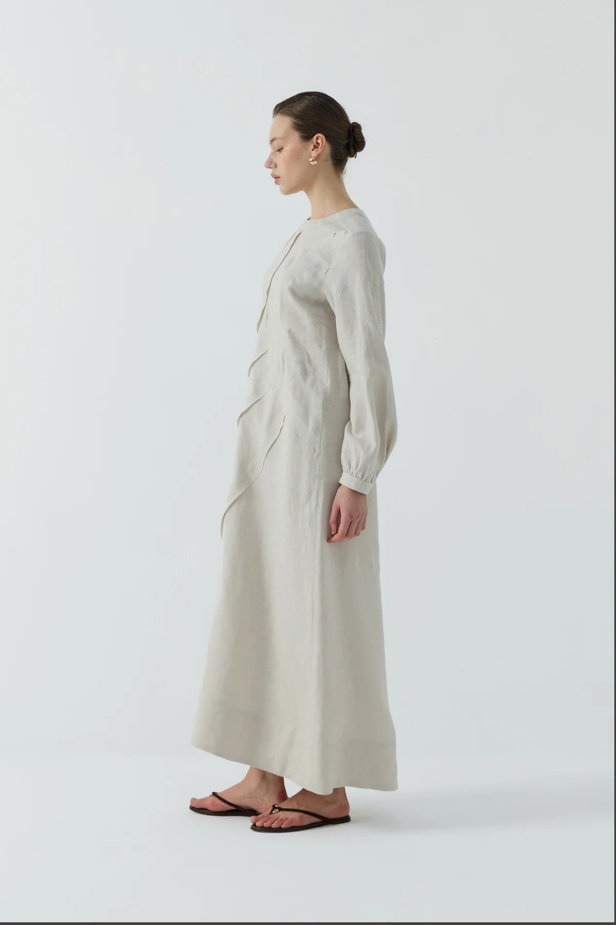 Clande Kleid aus Leinen