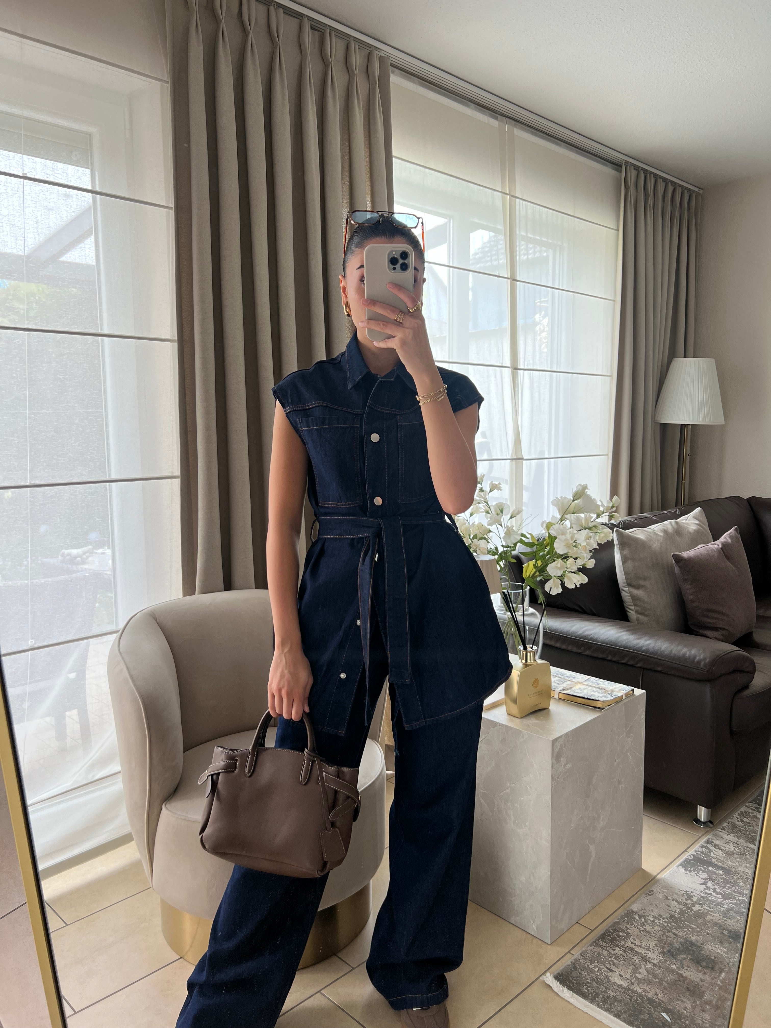 Jeans Zweiteiler