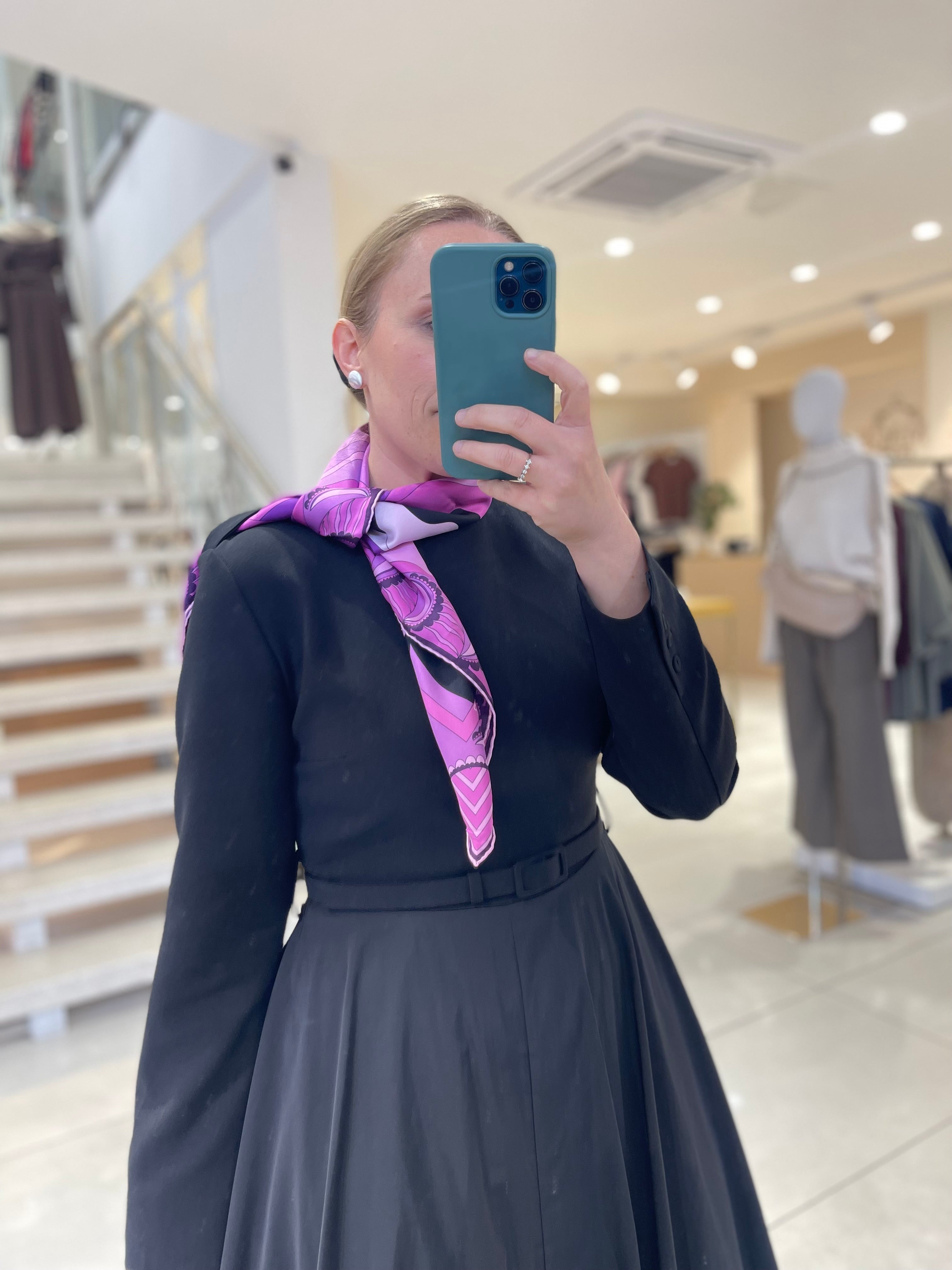 Imannoor Dans Desen Eşarp