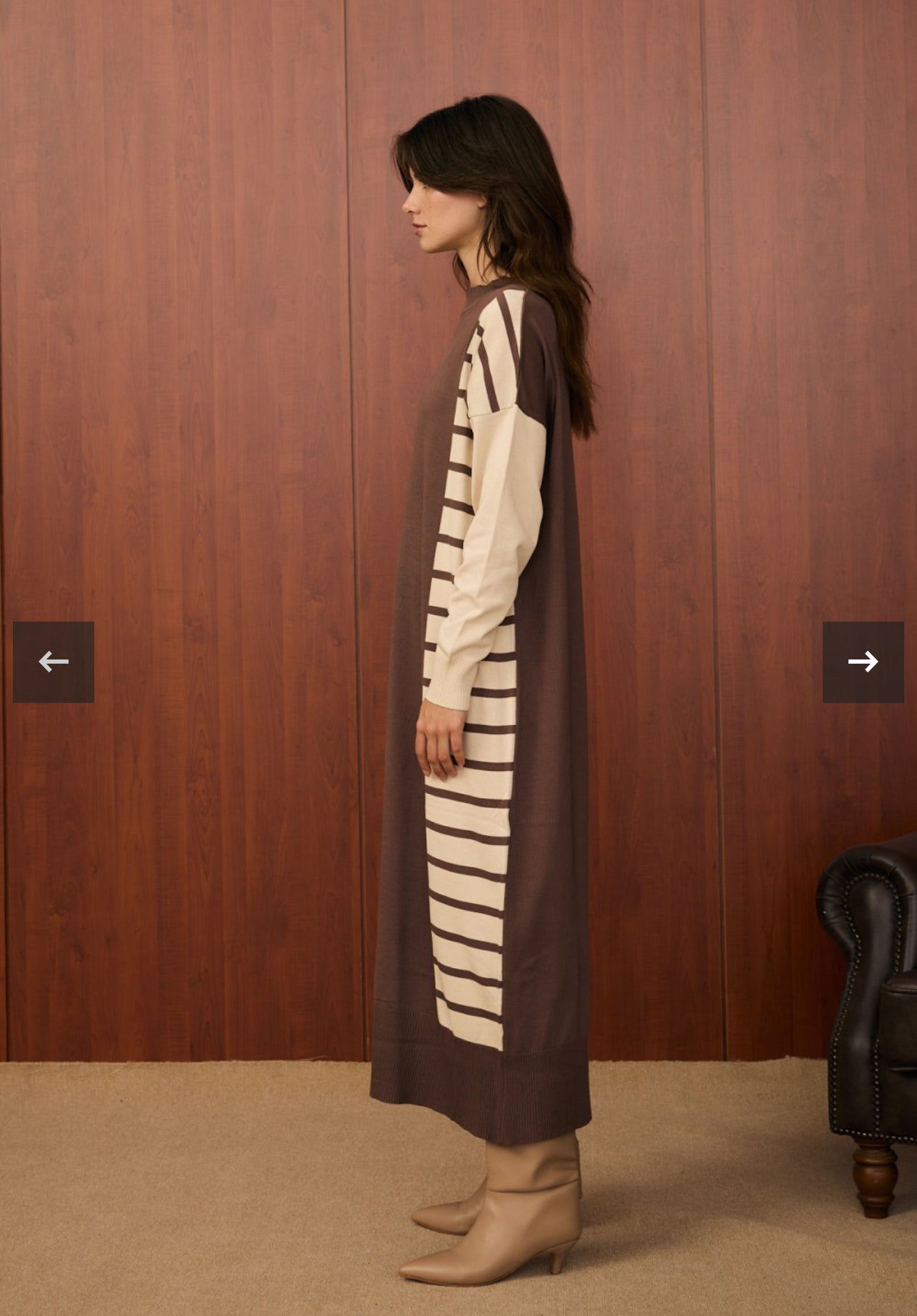 Strickkleid Stripe