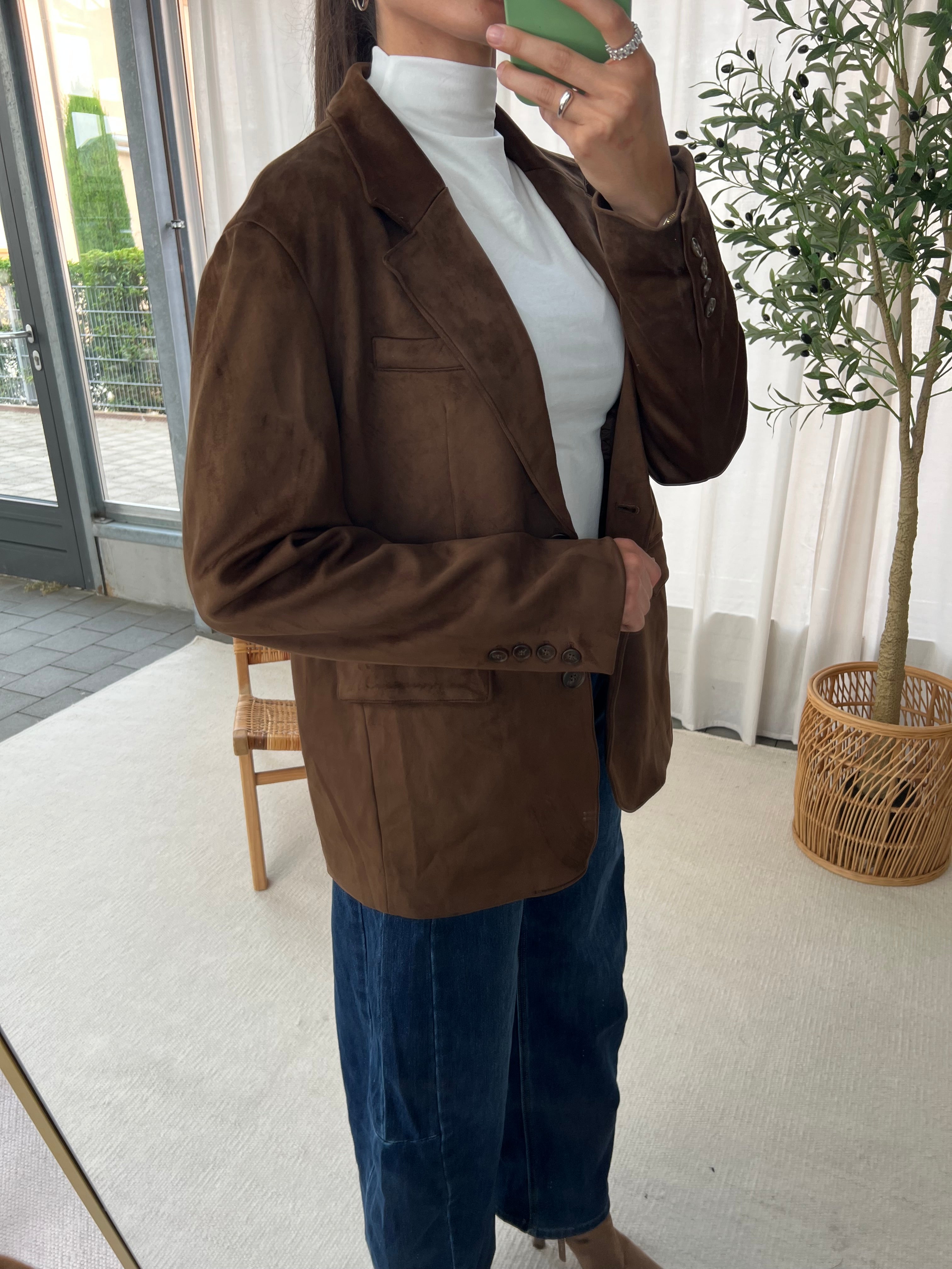 Blazer Premium Wildleder