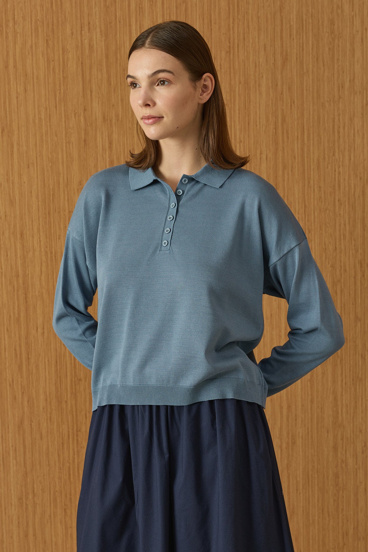 Miranda kurze Strickbluse