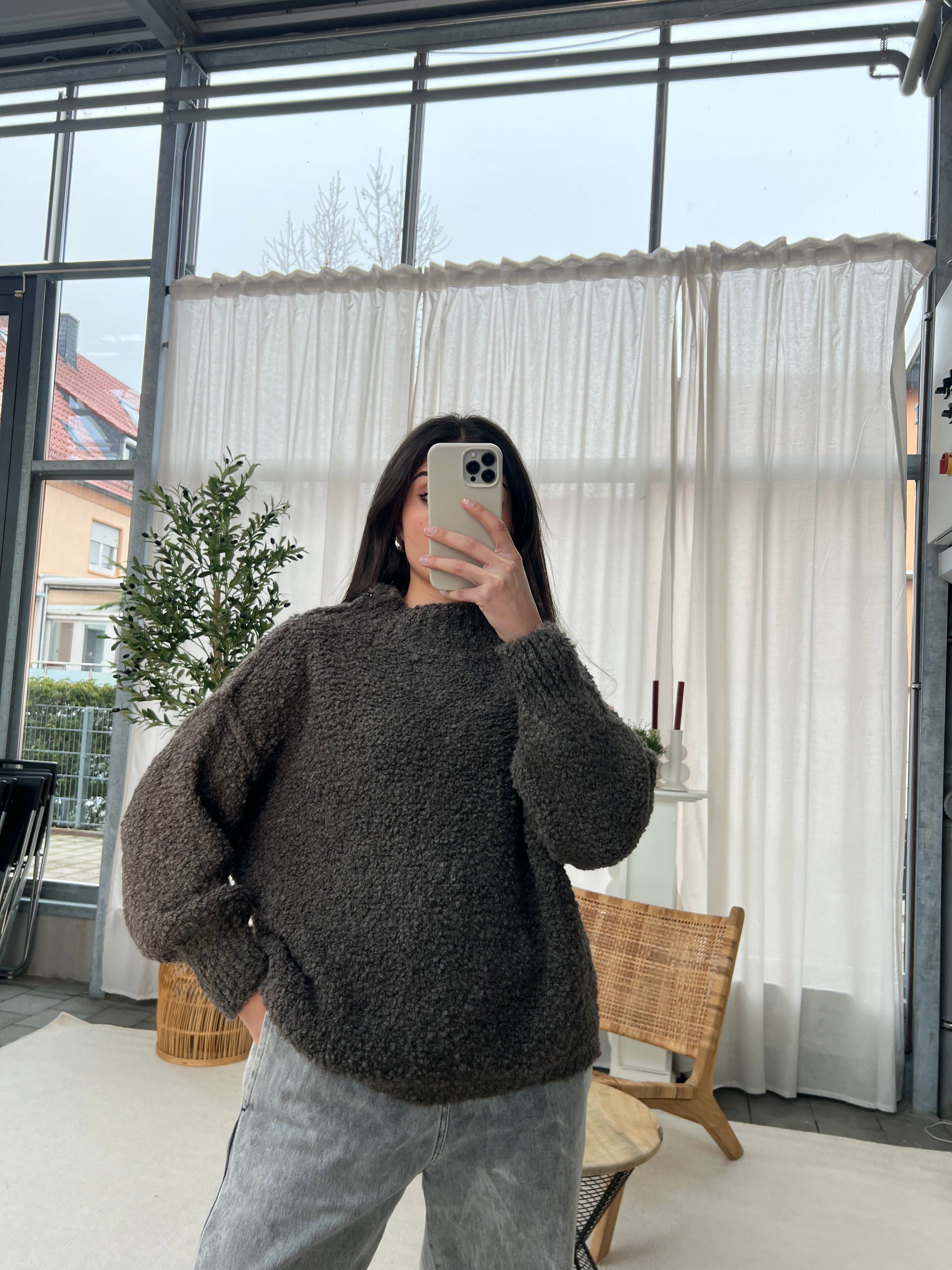 Kurze Strickpullover Mary