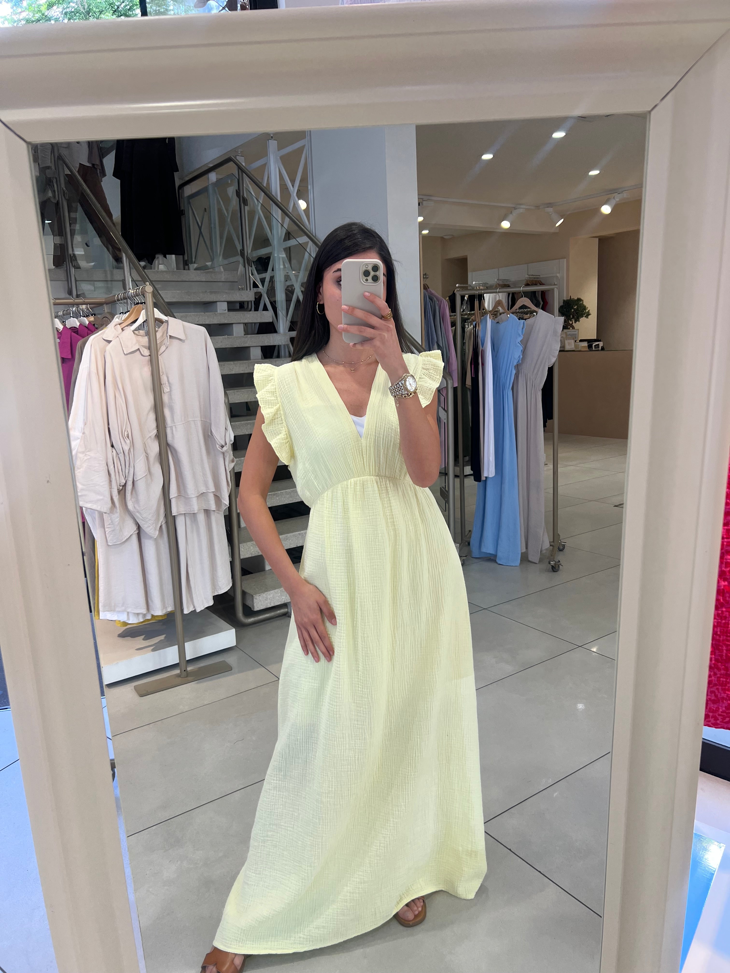 Musselin Kleid