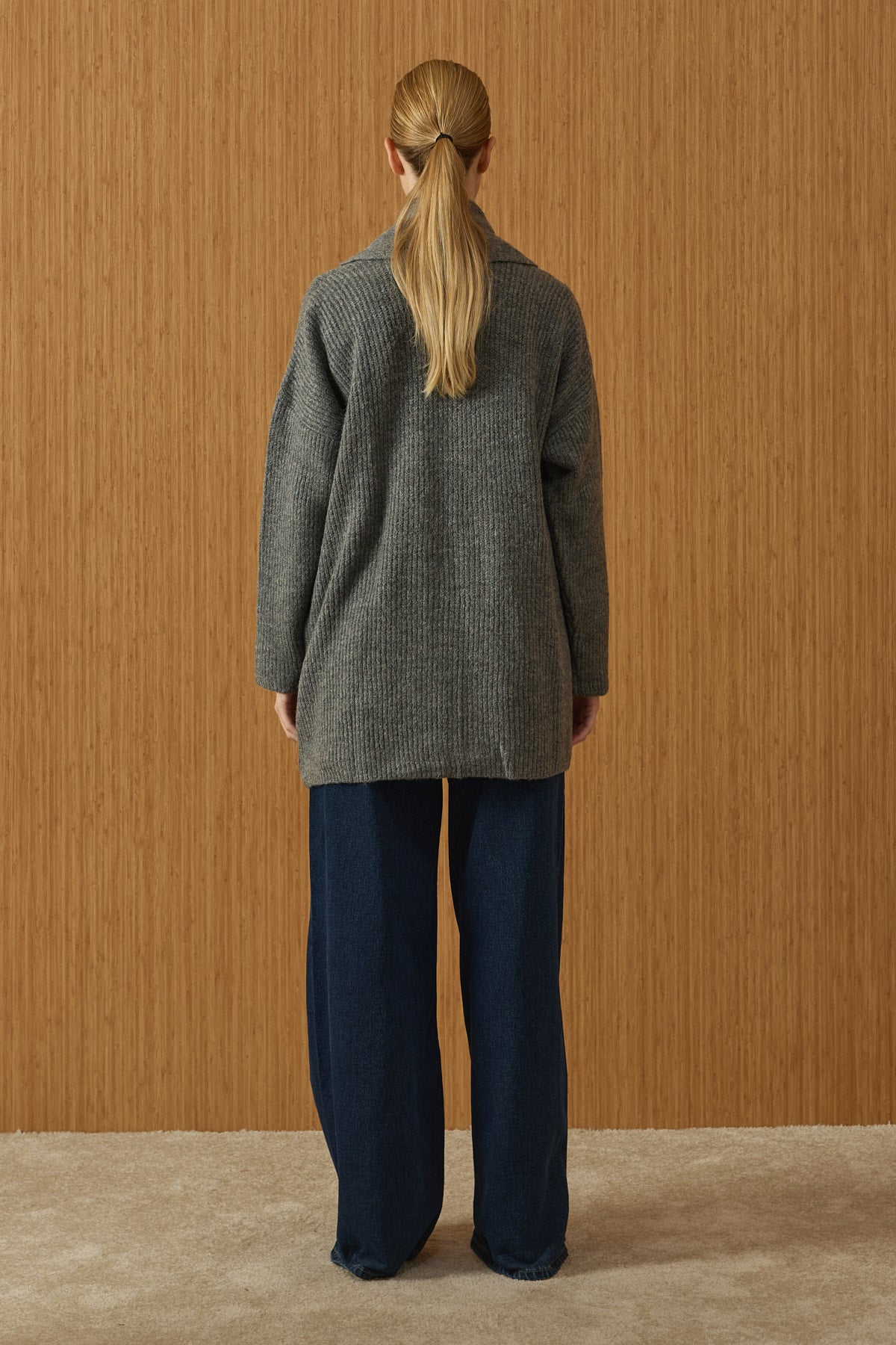 Noe Cardigan mit Schalkragen