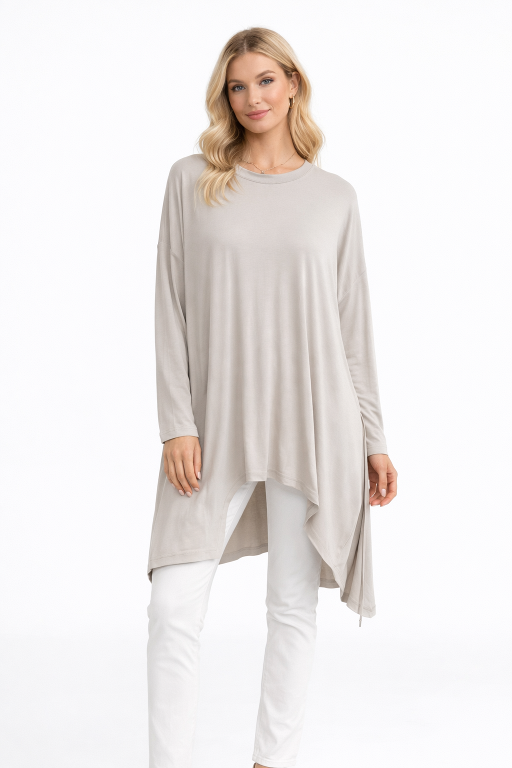 Almarwah Asymmetrische Basic Tunika 102254