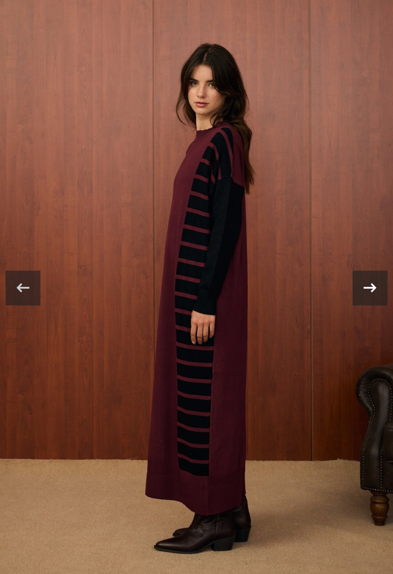 Strickkleid Stripe