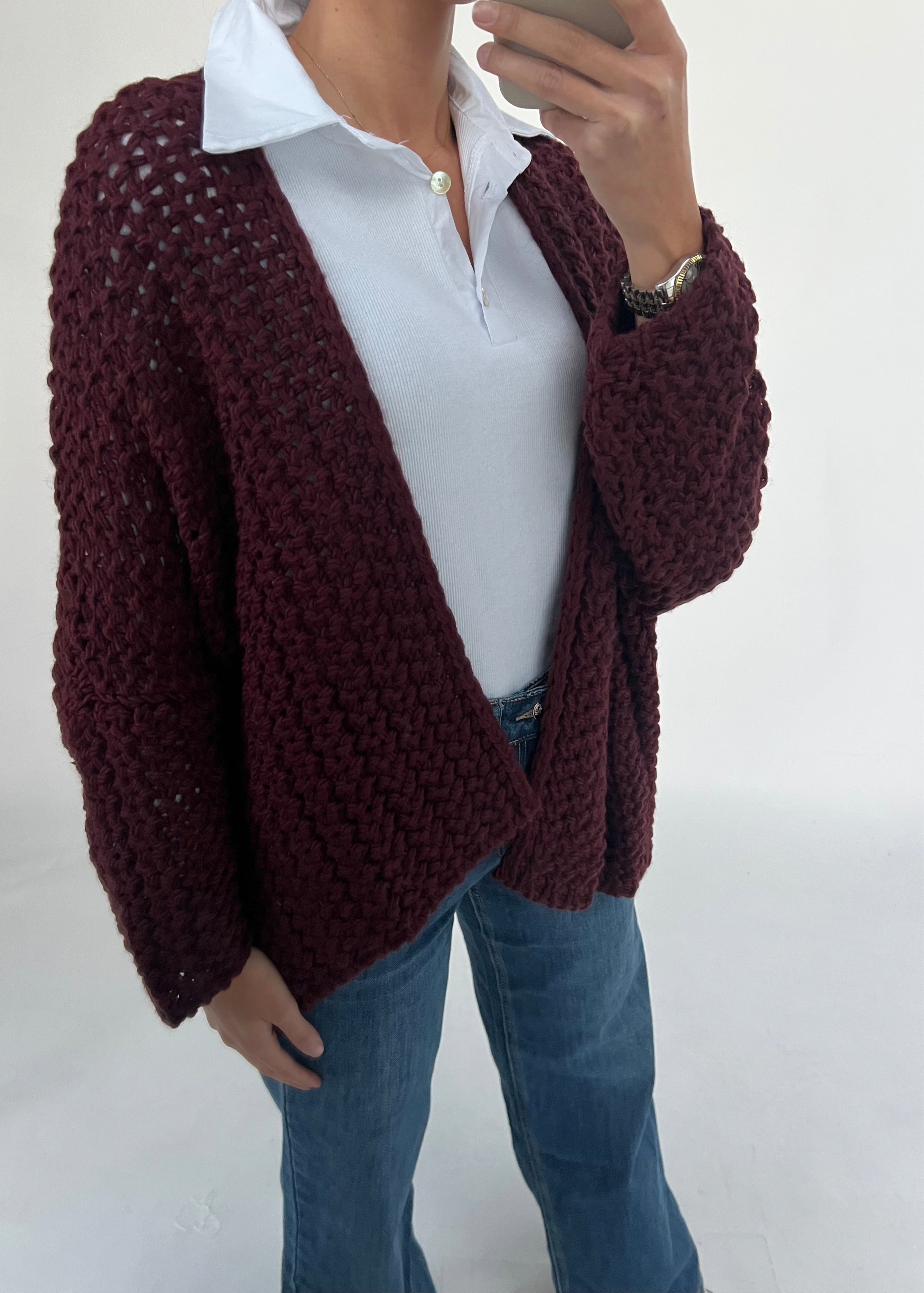 Cozy Cardigan kurz