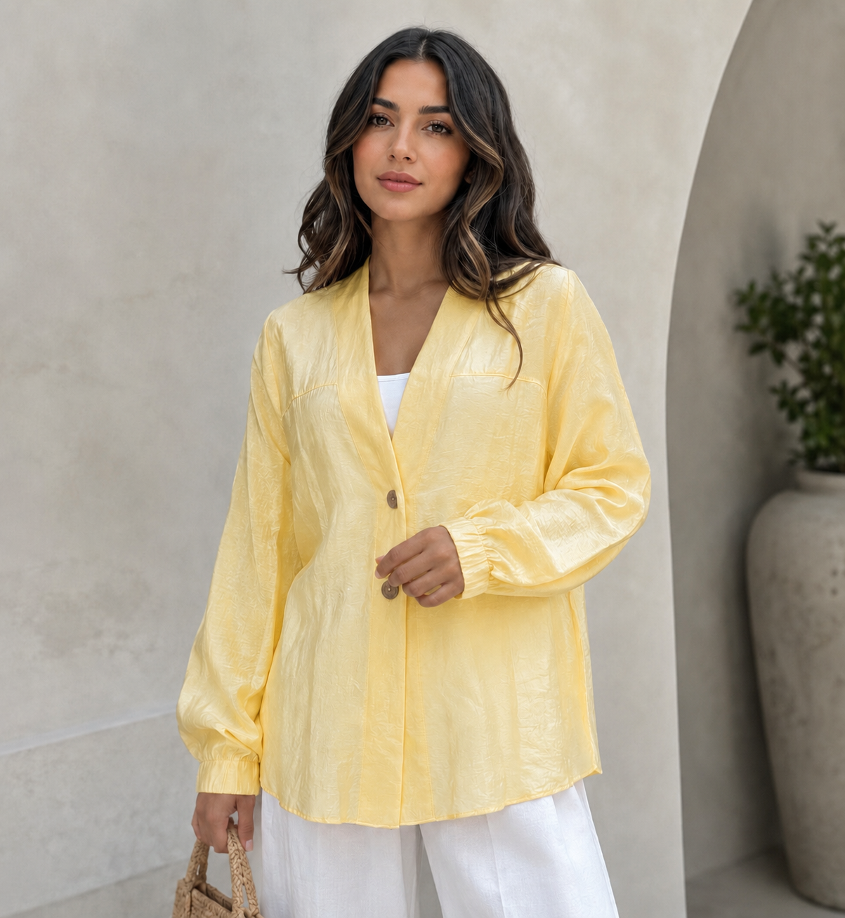 Jacke aus Tencel Almarwah