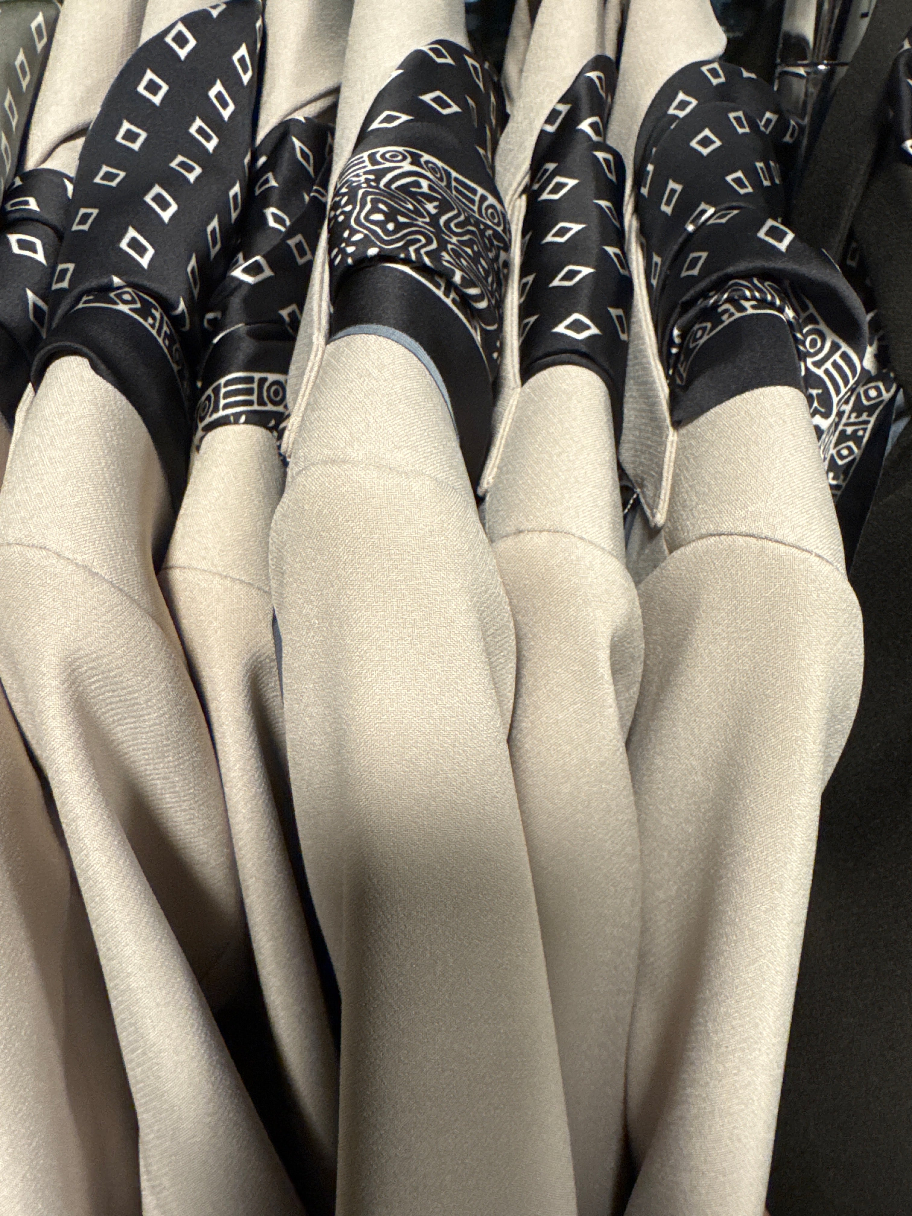 Blazer mit Tuchdetail