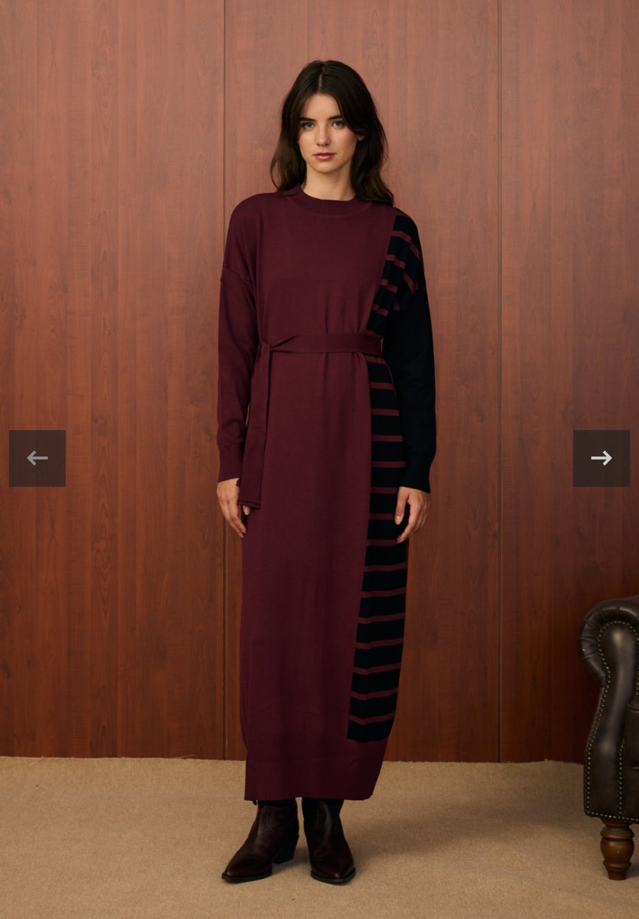 Strickkleid Stripe