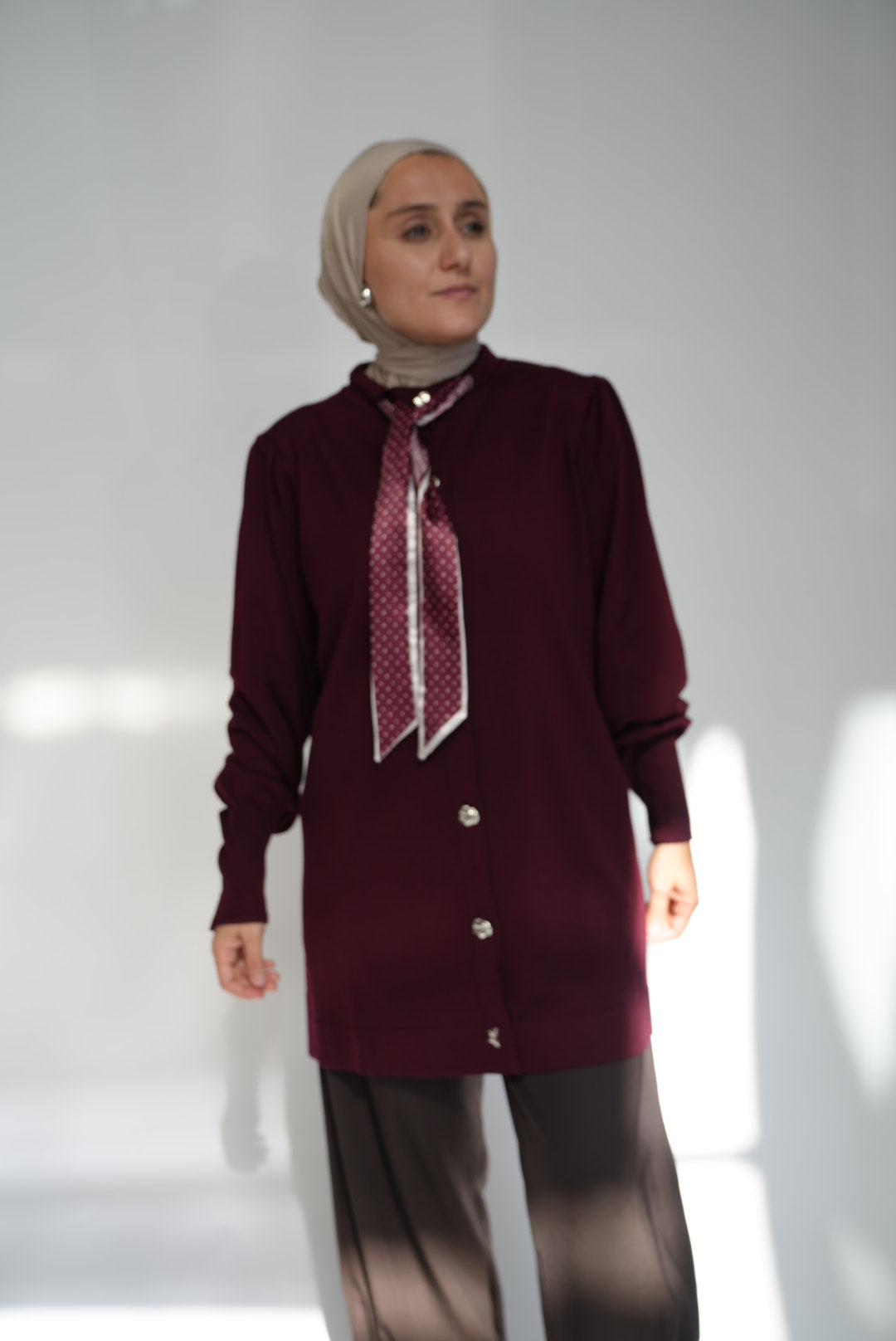 Strickjacke mit Fular