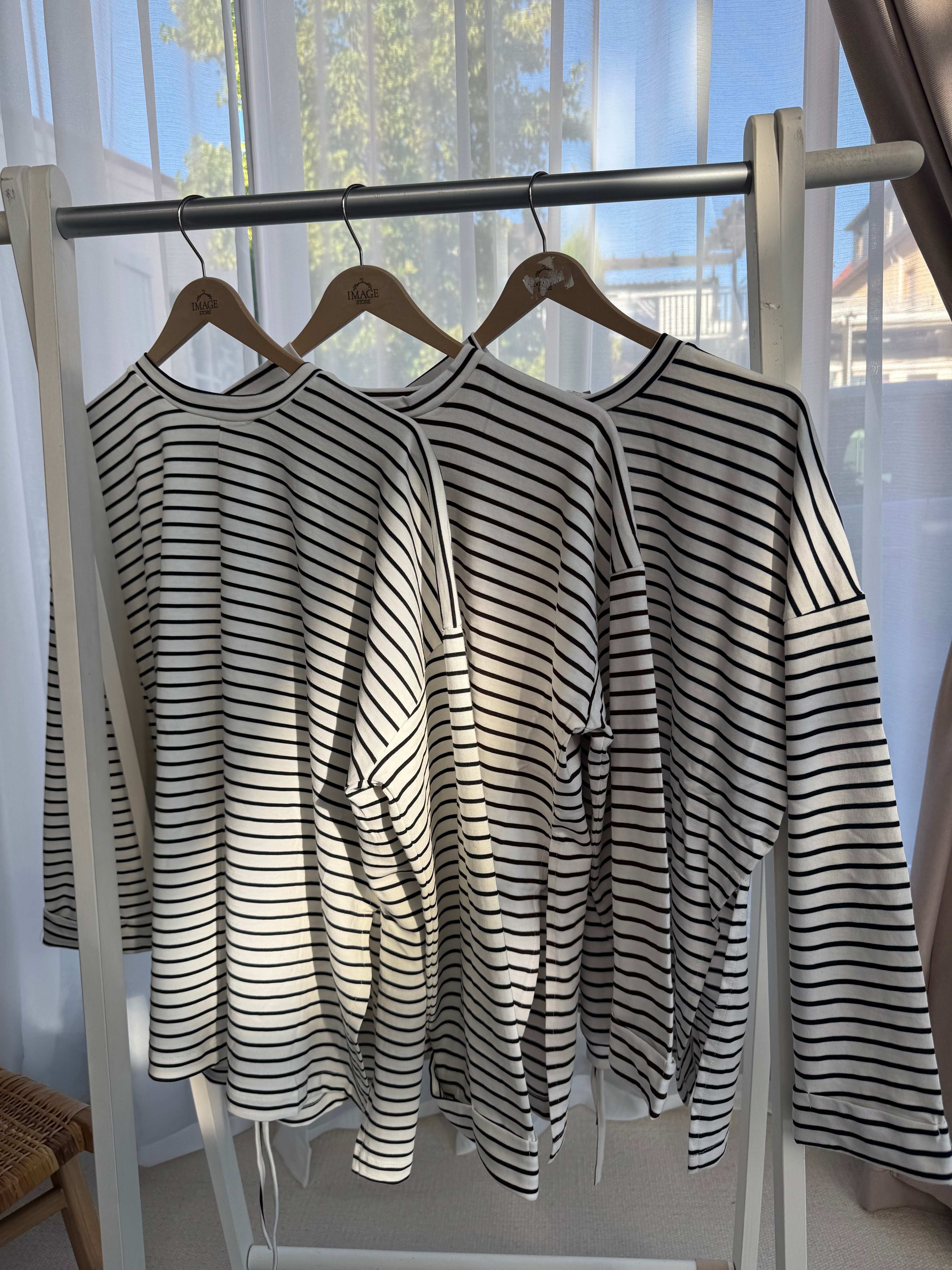 Longshirt Gestreift