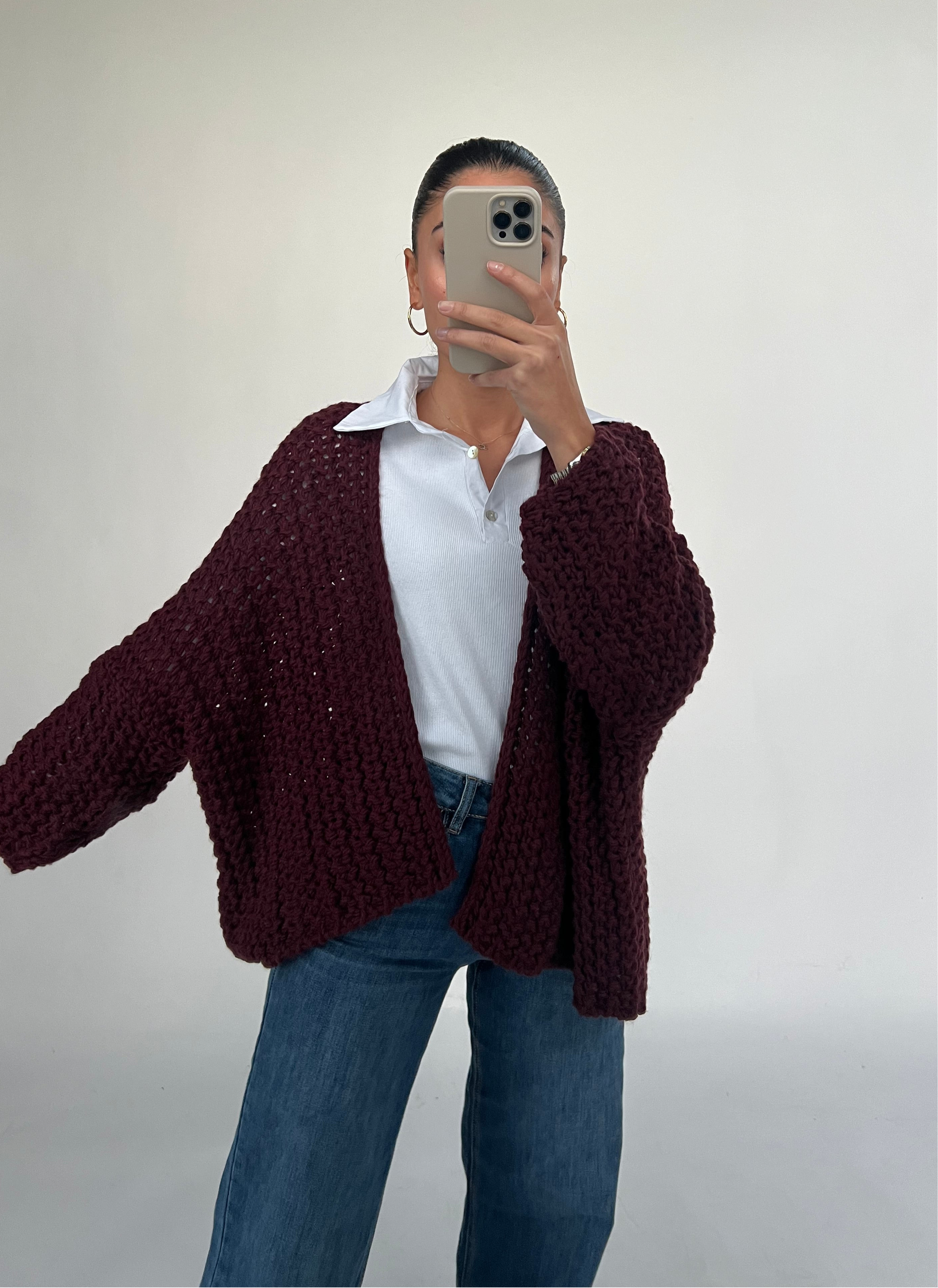 Cozy Cardigan kurz