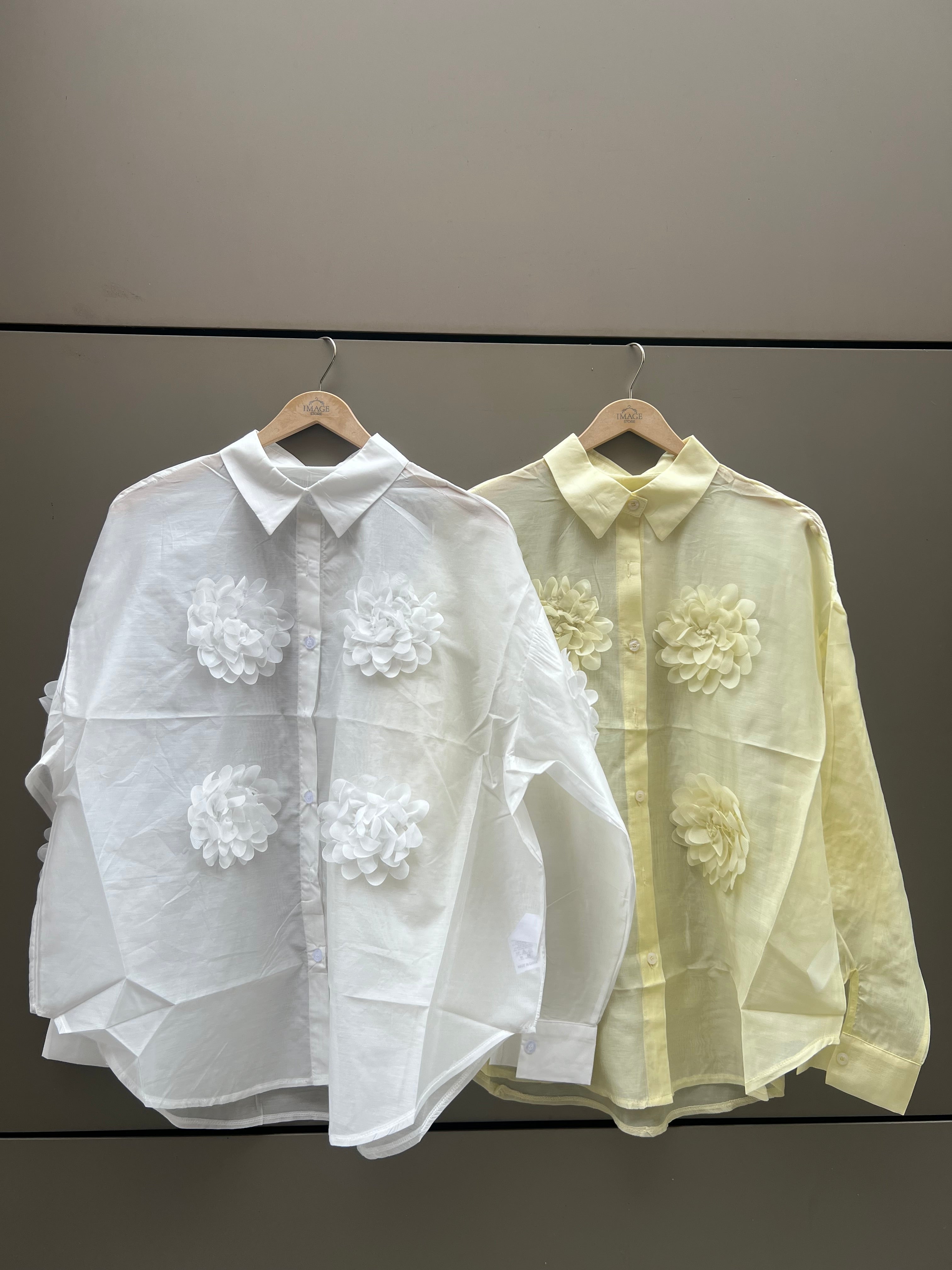 Blumen Bluse