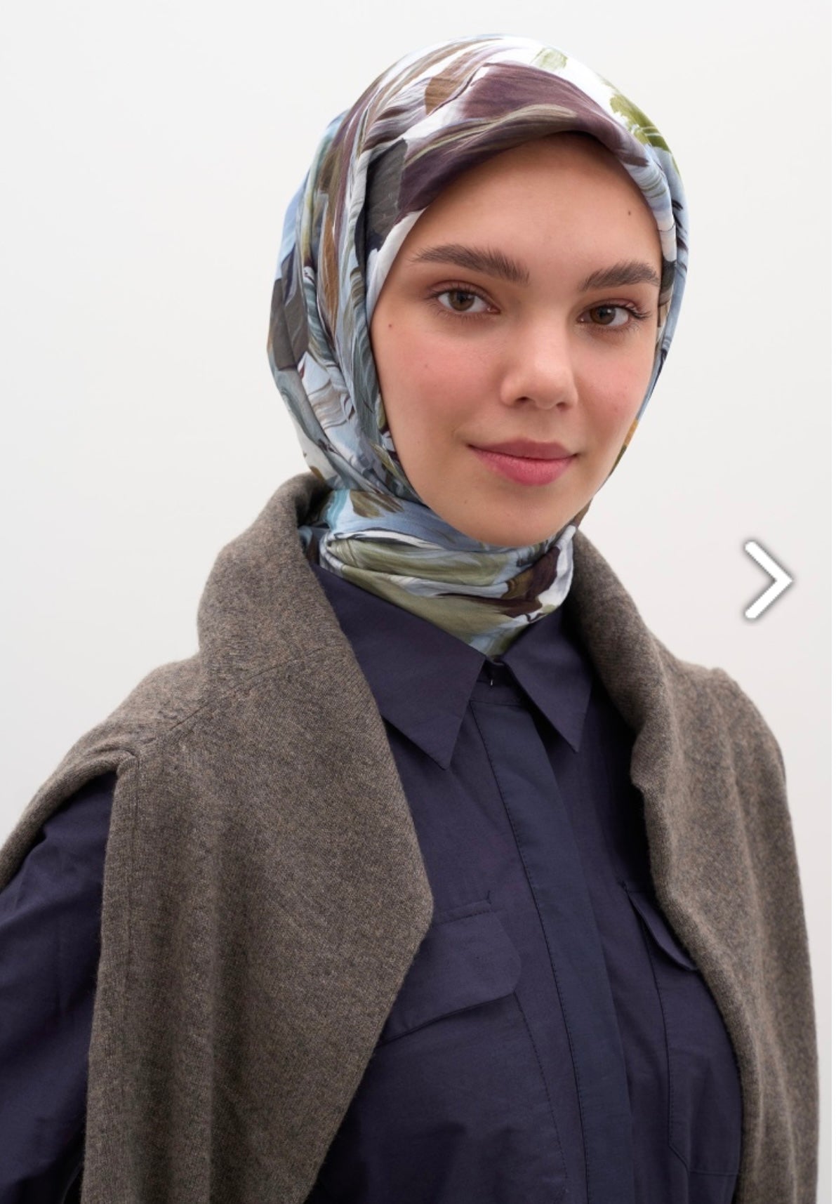 Vanilla Blossom Viskose Esarp